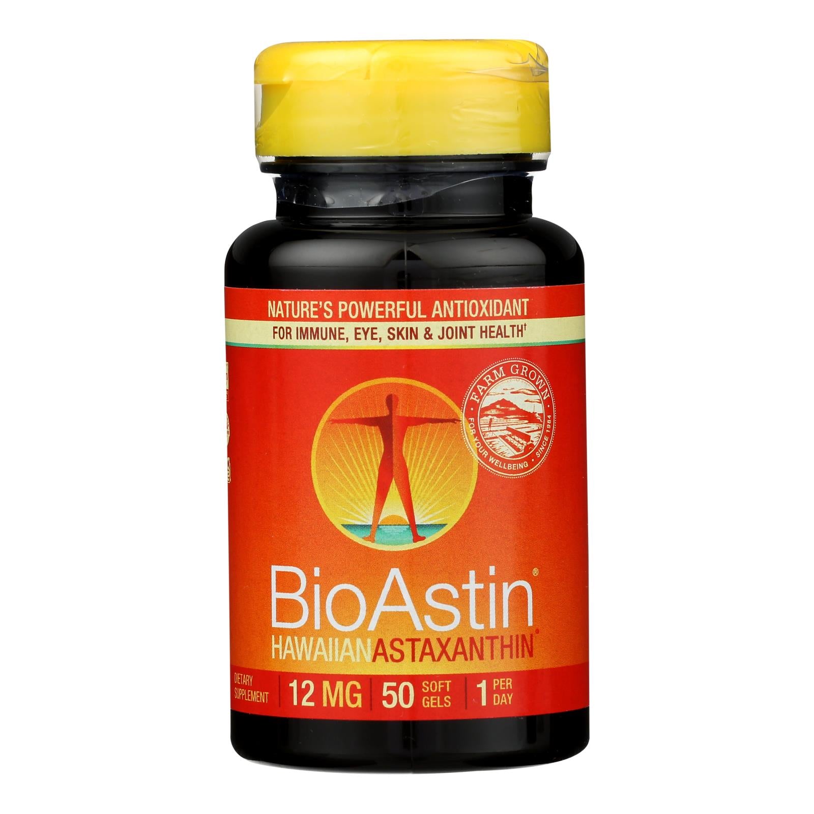 Nutrex Hawaii Bioastin Hawaiin Astaxanthin - 12 Mg - 50 Gel Caps