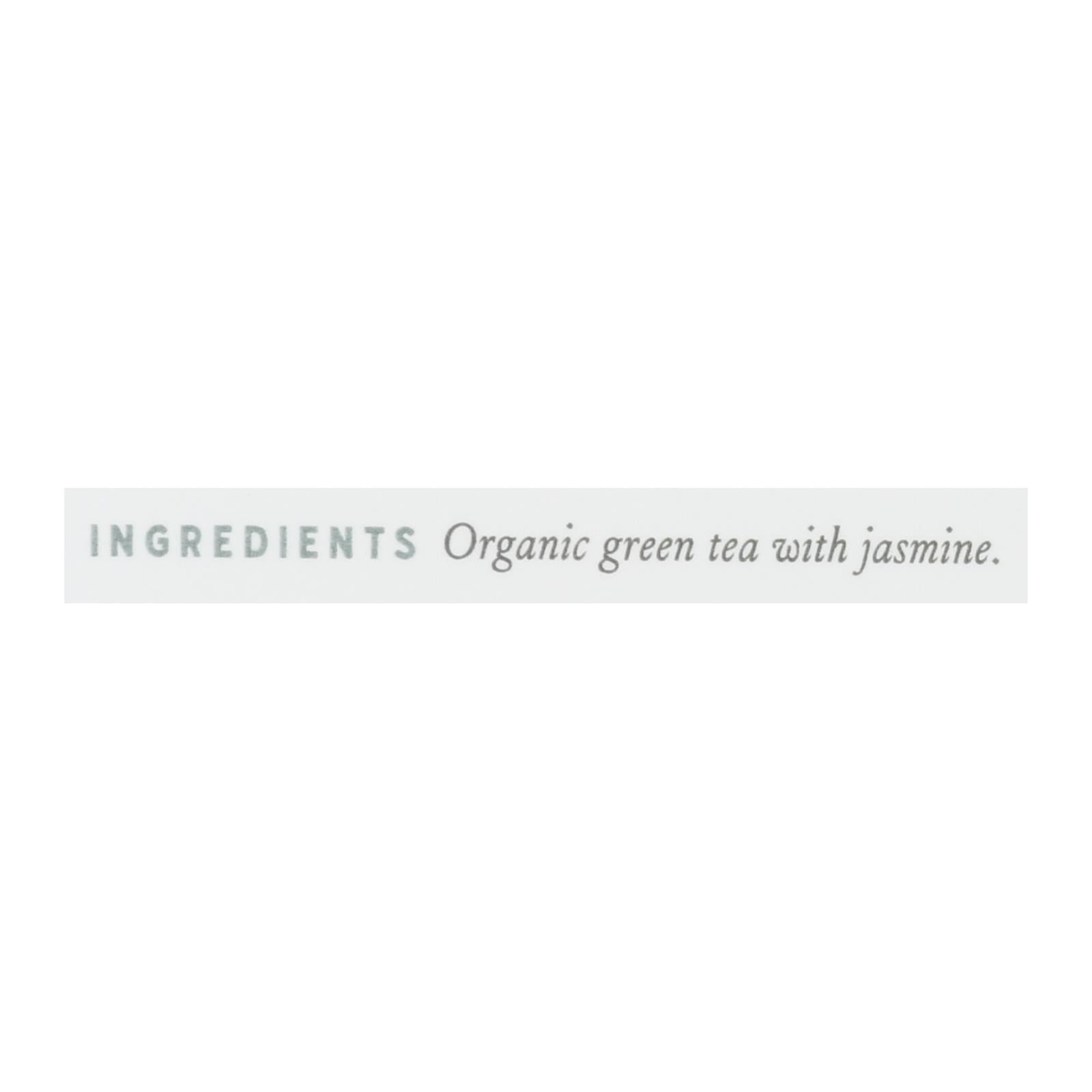 Rishi Organic Green Tea - Jasmine - Case of 6 - 15 Bags
