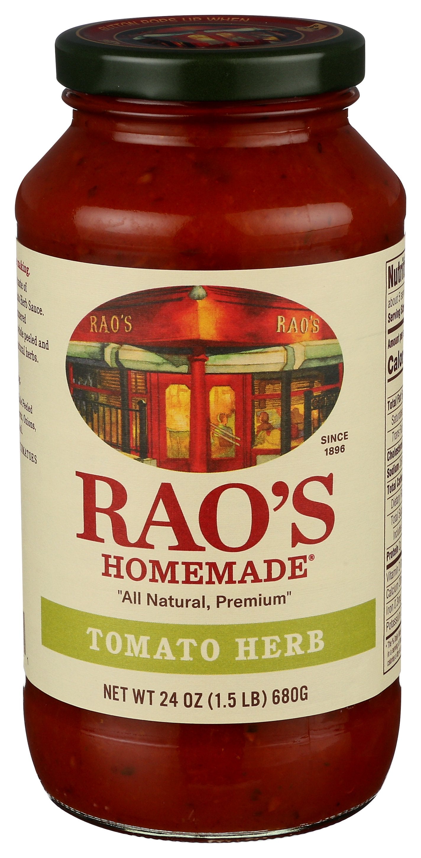 RAOS SAUCE TOMATO HERB - Case of 6