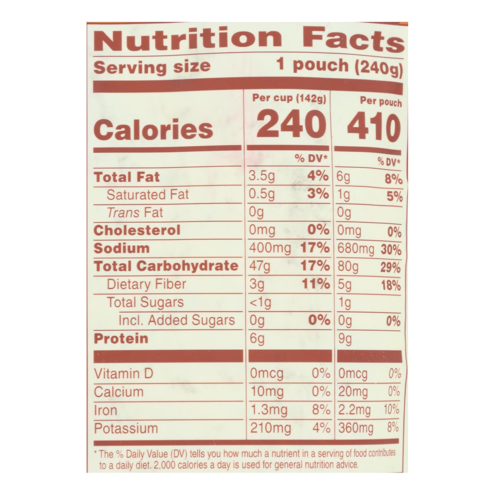 Seeds Of Change Organic Quinoa And Brown Rice With Garlic - Case Of 12 - 8.5 Oz.