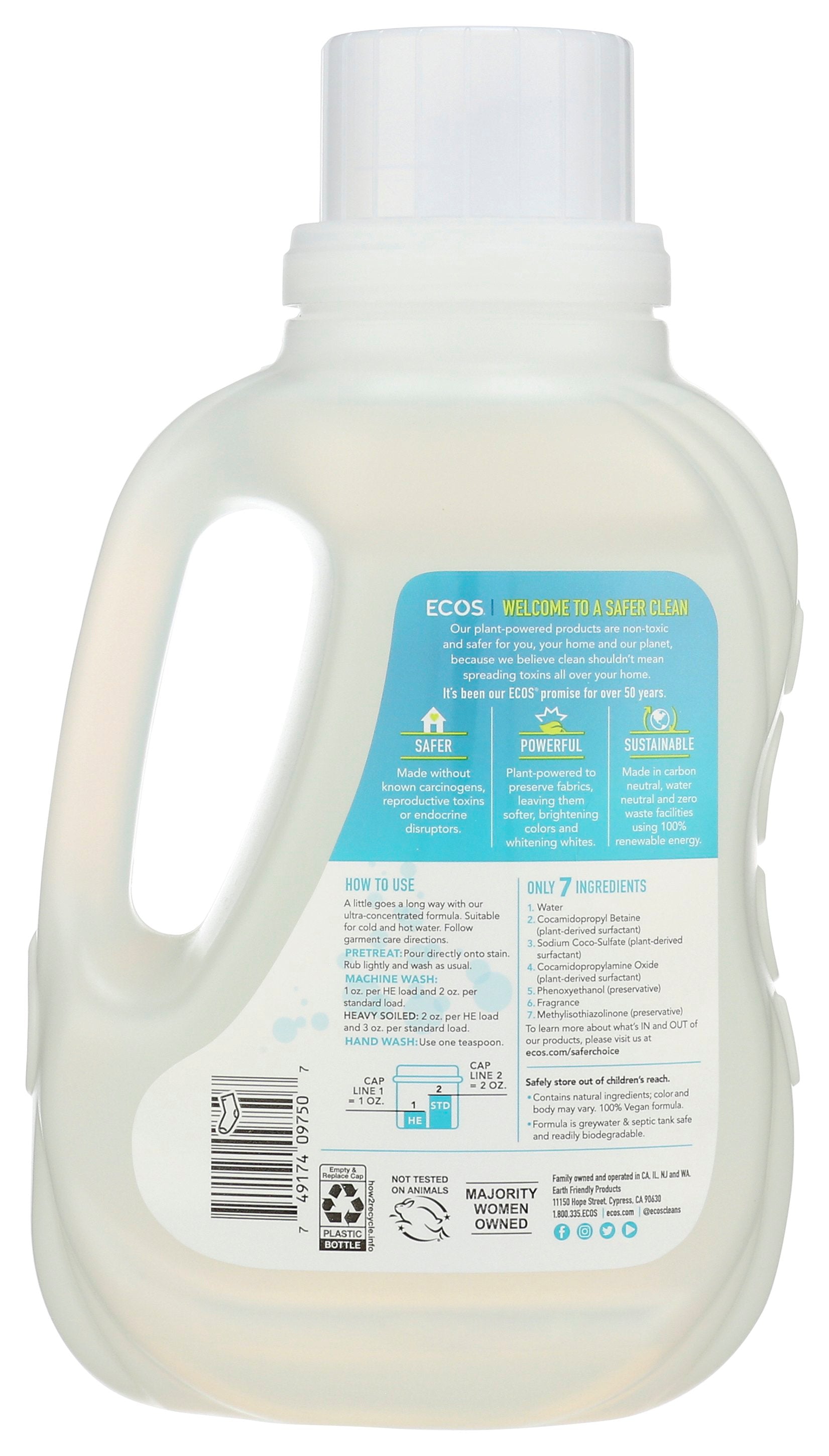 ECOS LNDRY MAGNOLIA LILY 50Z - Case of 8