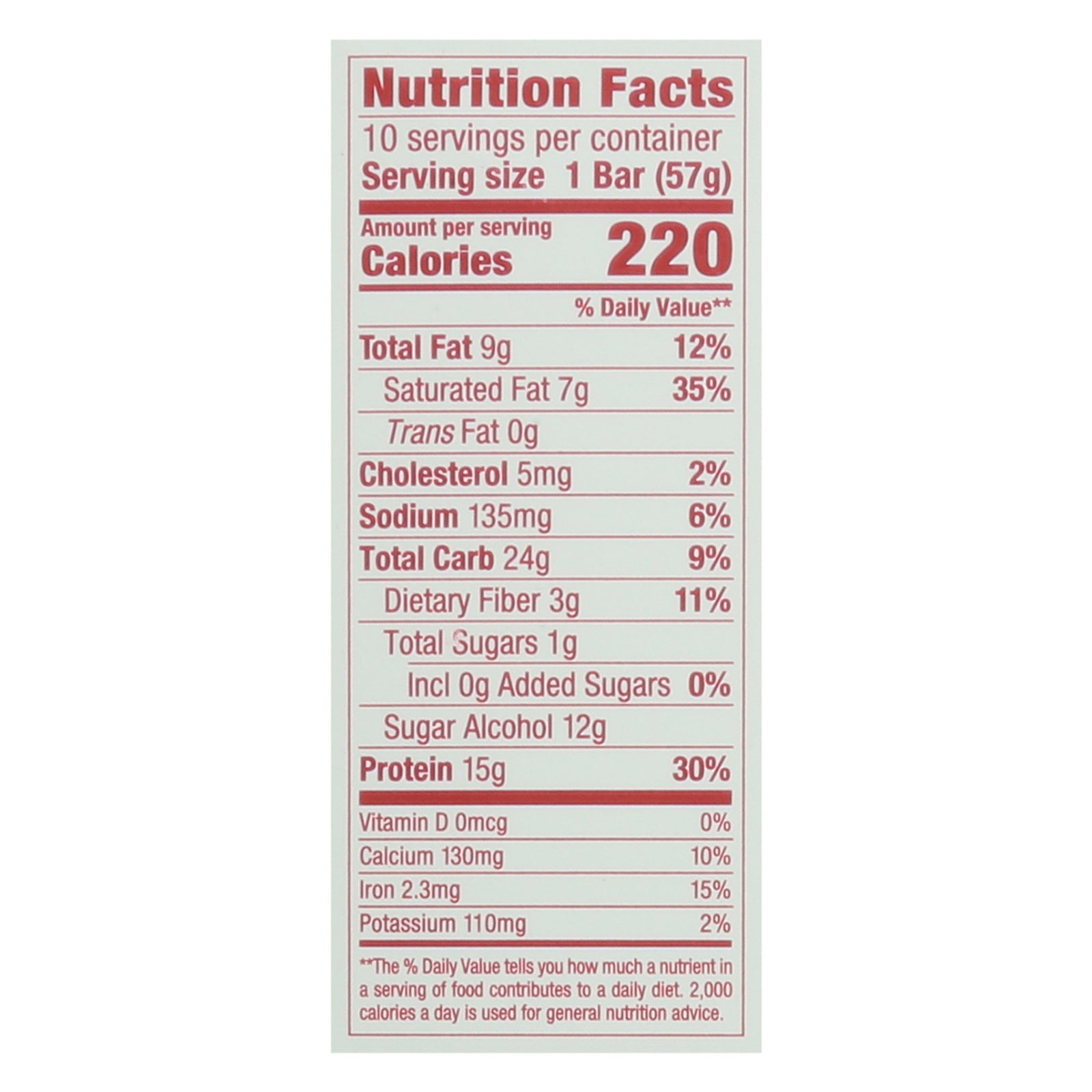 Think! - Bar Chocolate Cream Cupcake Protein - Case of 10 - 2.01 Ounces