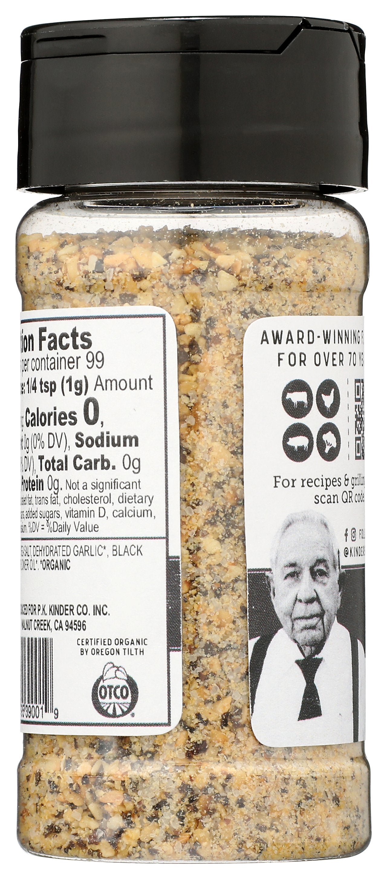 KINDERS RUB THE BLEND ORG - Case of 8