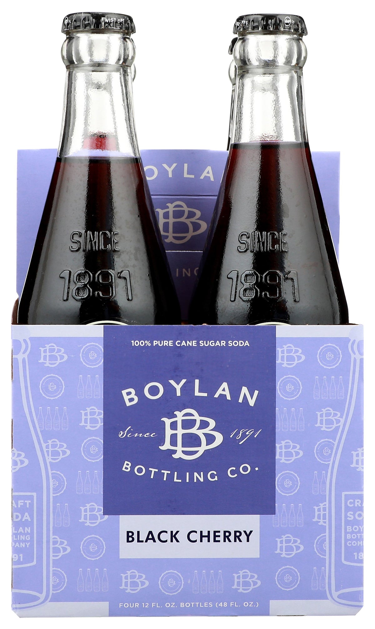 BOYLAN SODA BLCK CHRY 4PK - Case of 6