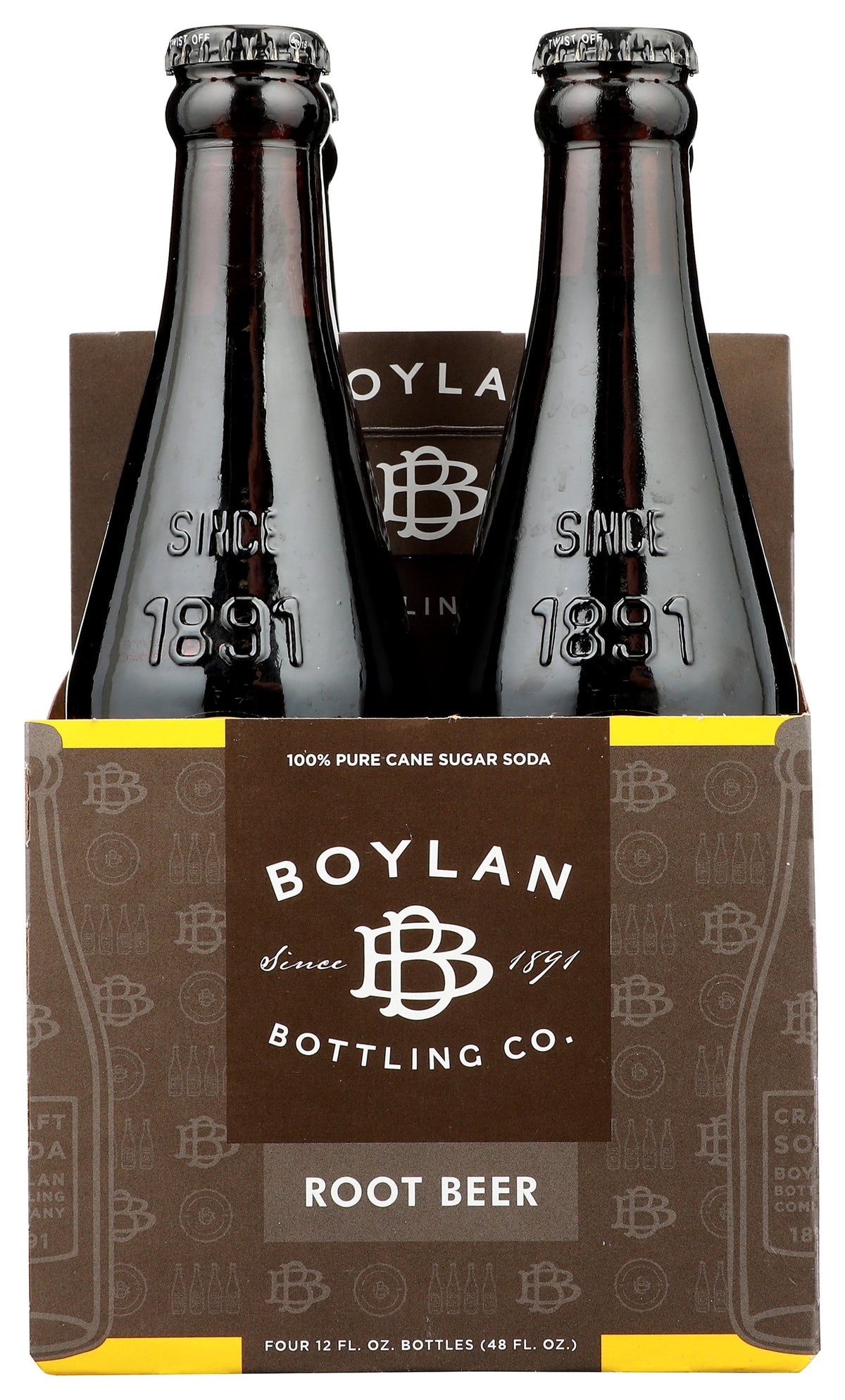 BOYLAN SODA ROOT BEER 4PK - Case of 6
