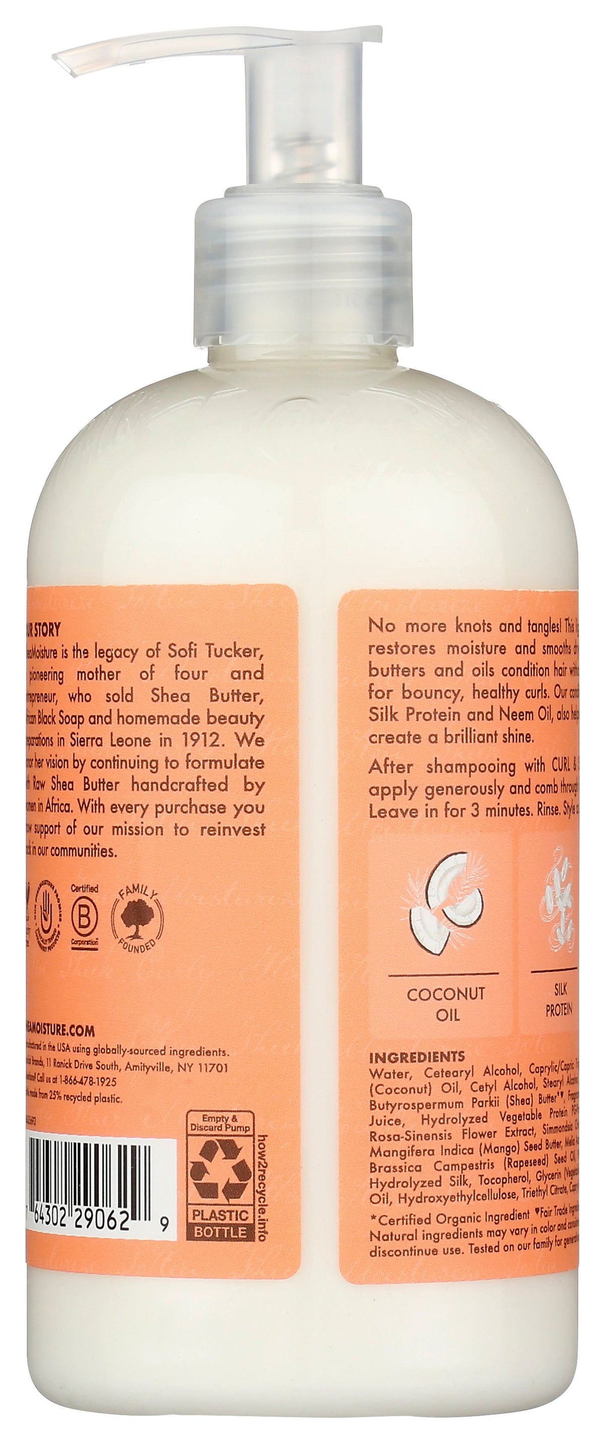 SHEAMOISTURE CONDITIONER CURL SHINE - Case of 4