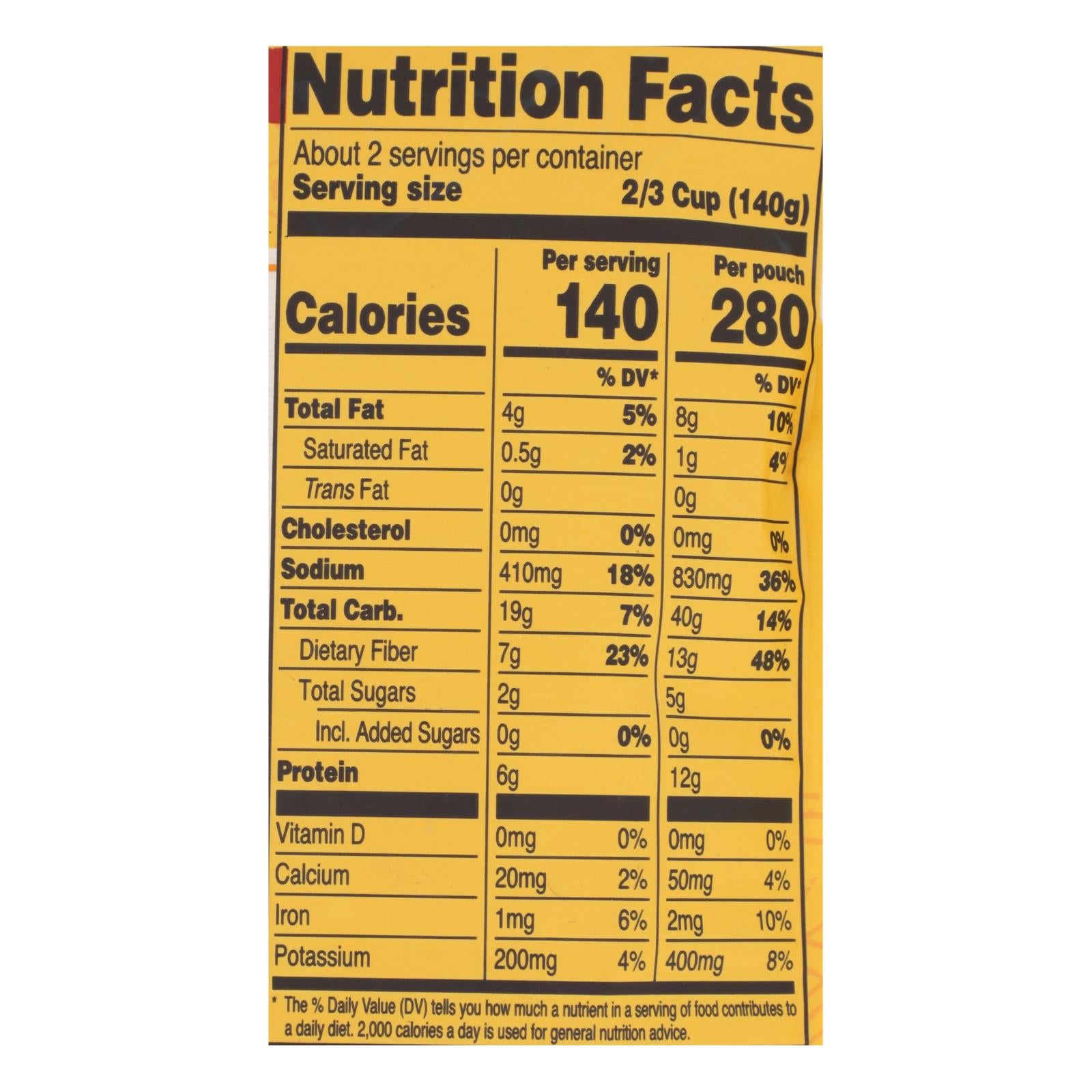 Tasty Bite - Lentils Madras 3 Bean - Case Of 6-10 Oz