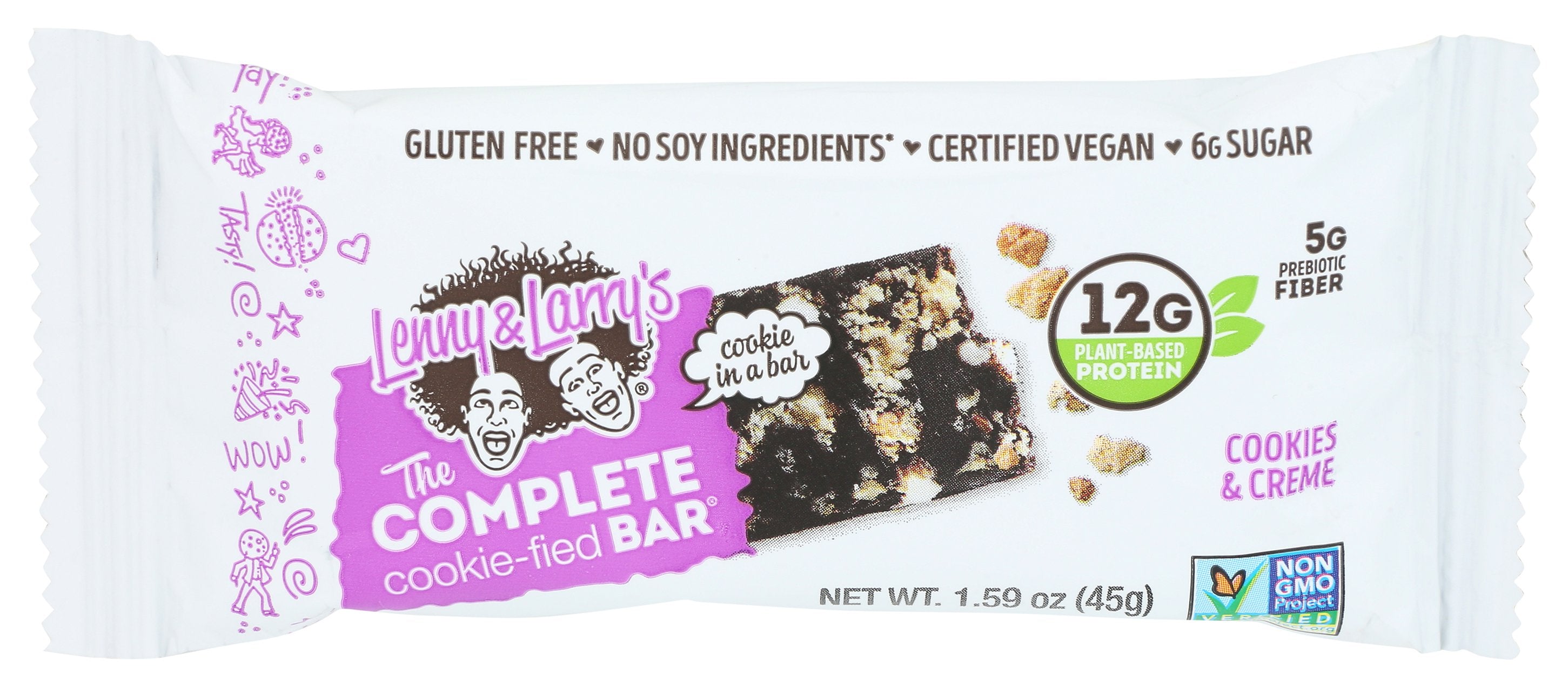 LENNY & LARRYS BAR COOKIES N CREME - Case of 9