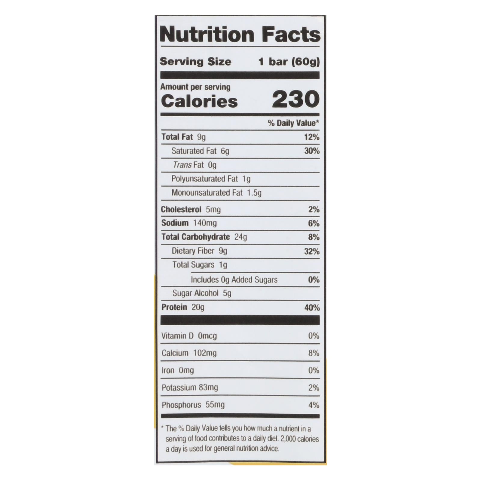 One Cinnamon Roll Protein Bar - Case Of 12 - 60 Grm