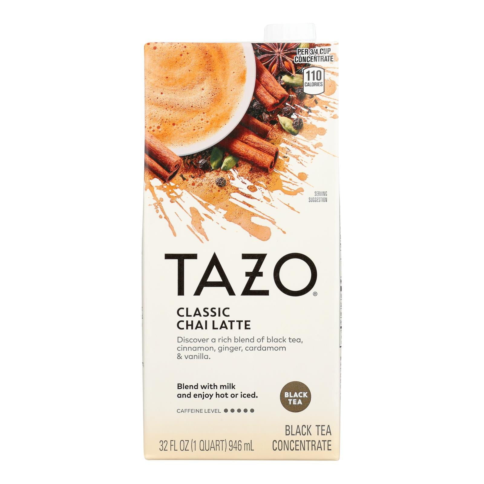 Tazo Tea Chai Concentrate - Case Of 6 - 32 Fl Oz
