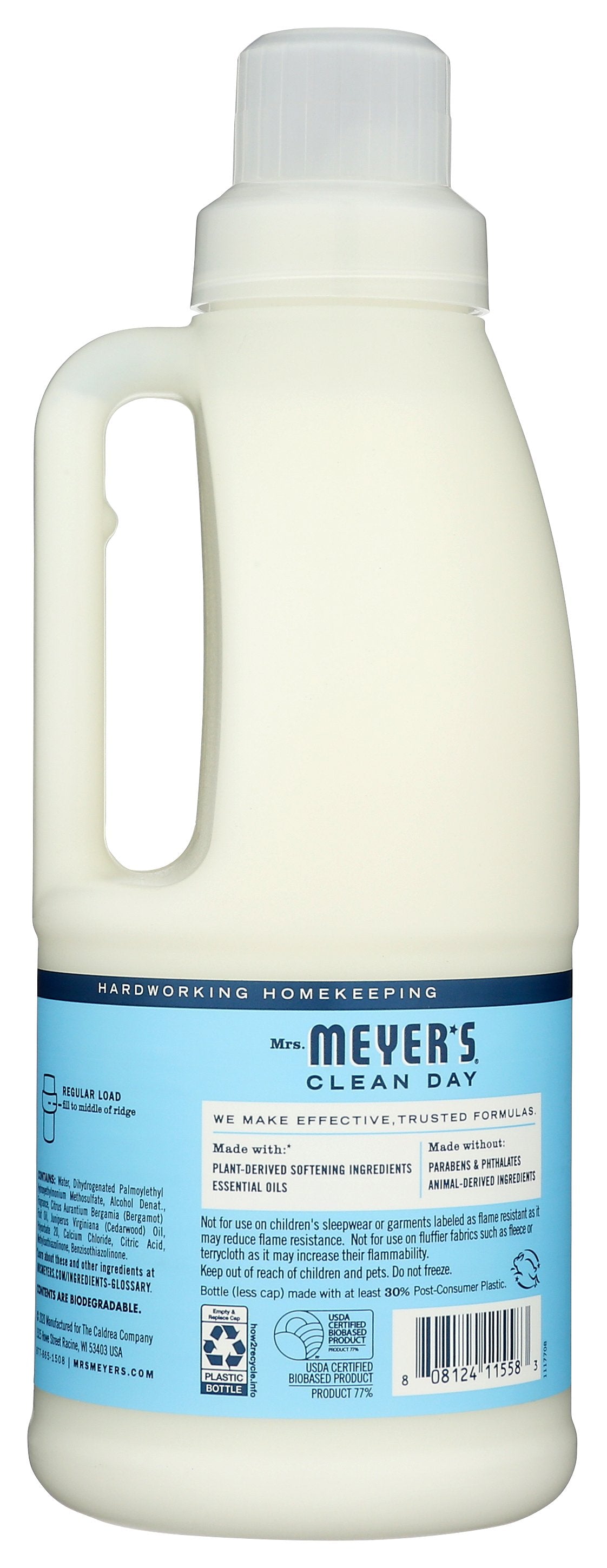 MRS MEYERS CLEAN DAY FABRIC SFTNR RAINWATER