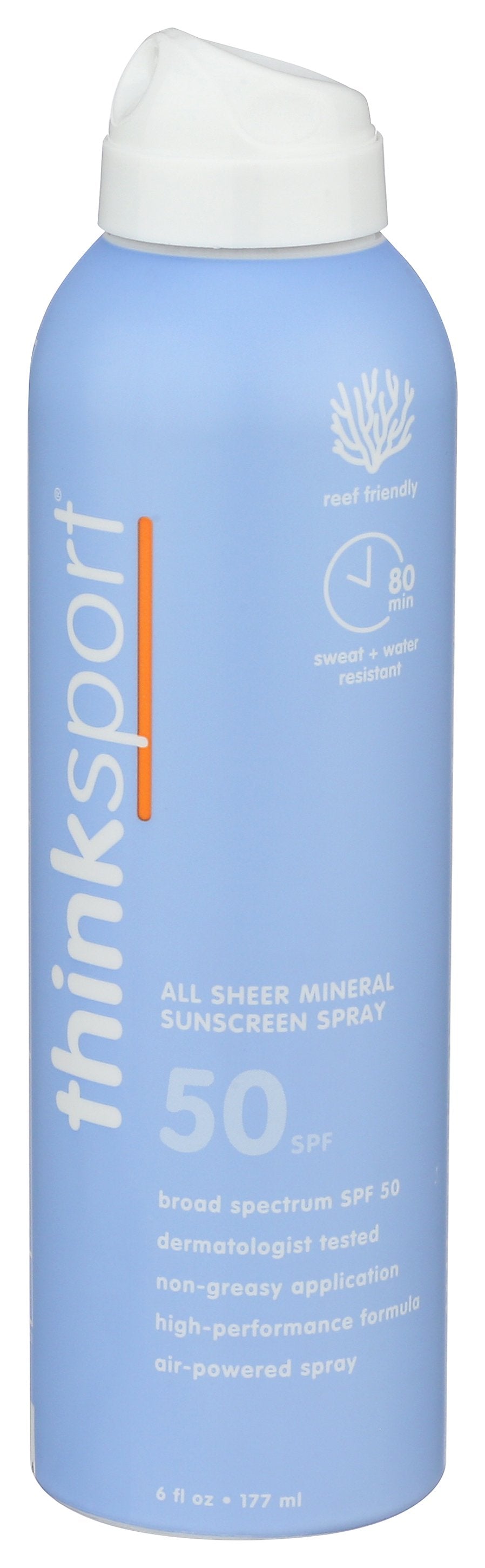 THINK SPRAY SPF50 CLR ZINC