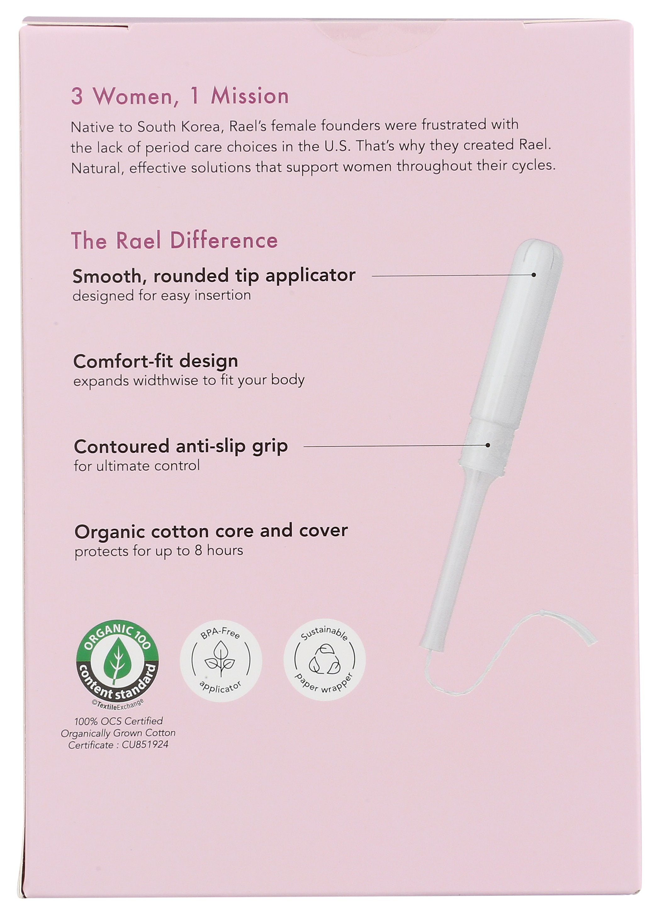 RAEL TAMPONS COTTON SUPER