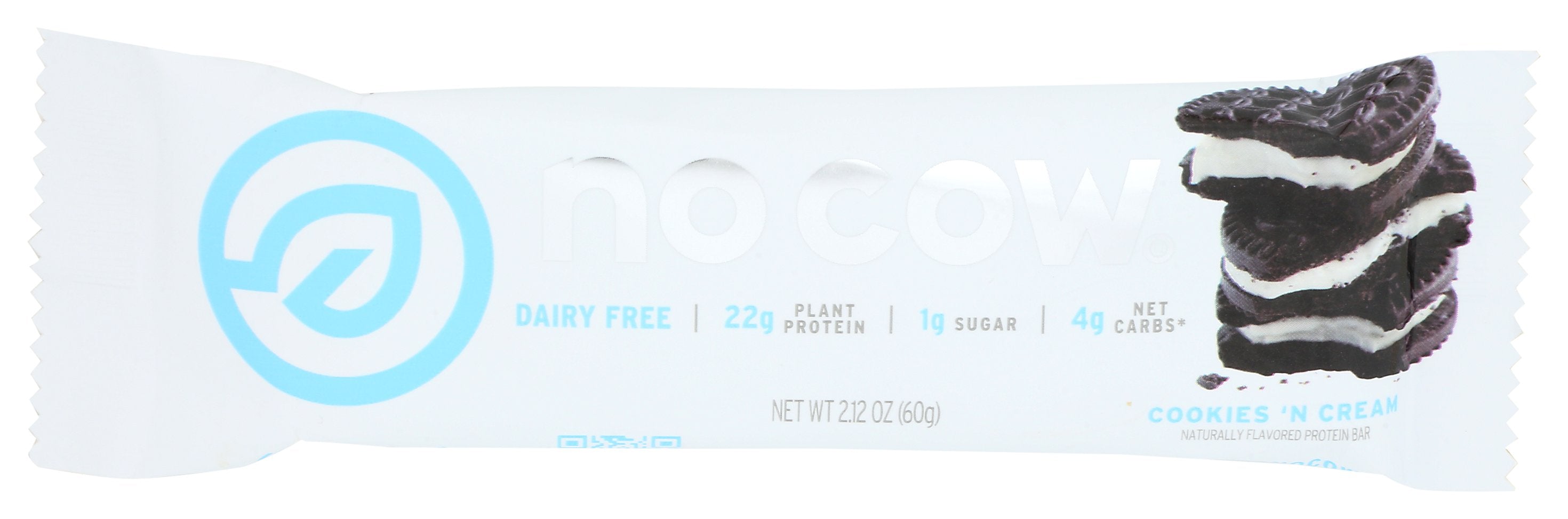 NO COW BAR BAR COOKIES N CREAM - Case of 12