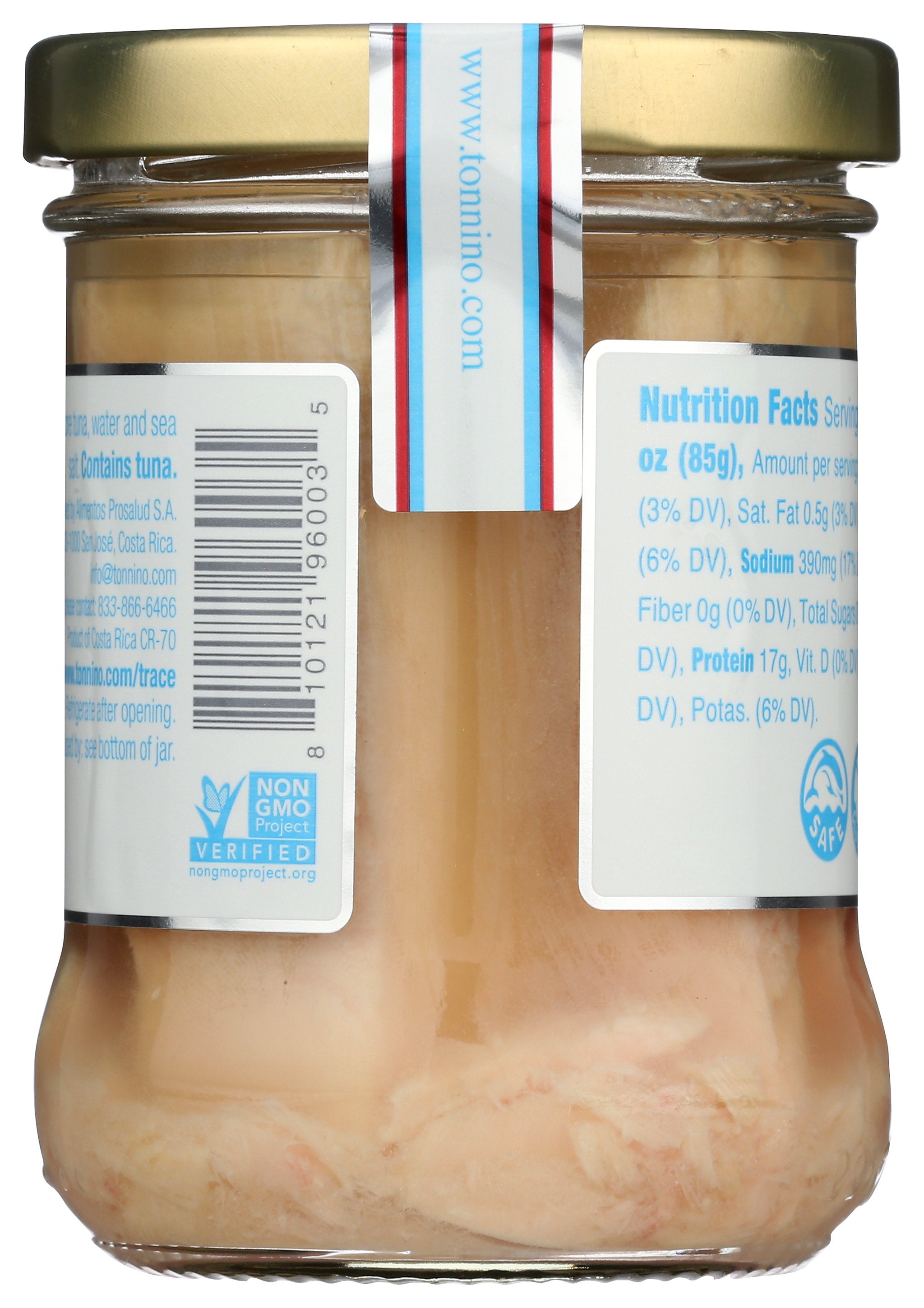 TONNINO TUNA ALB FLT SPRNG WATER - Case of 6