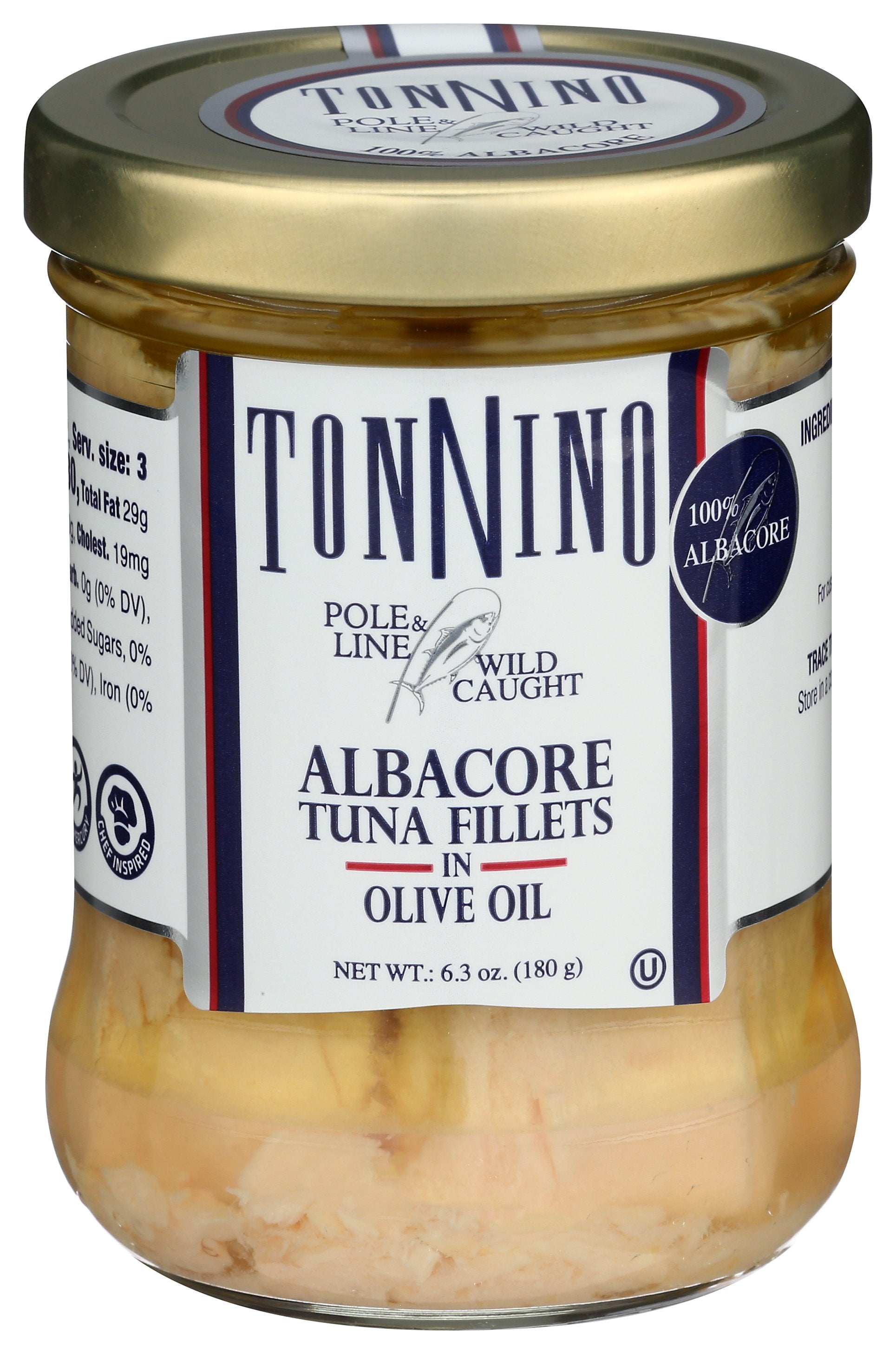 TONNINO TUNA ALB FLT OOIL - Case of 6