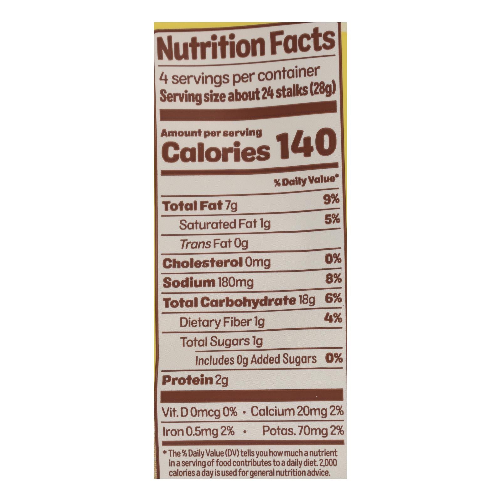 From The Ground Up - Stalk Sea Salt Cauliflwr - Case Of 12 - 4 Oz
