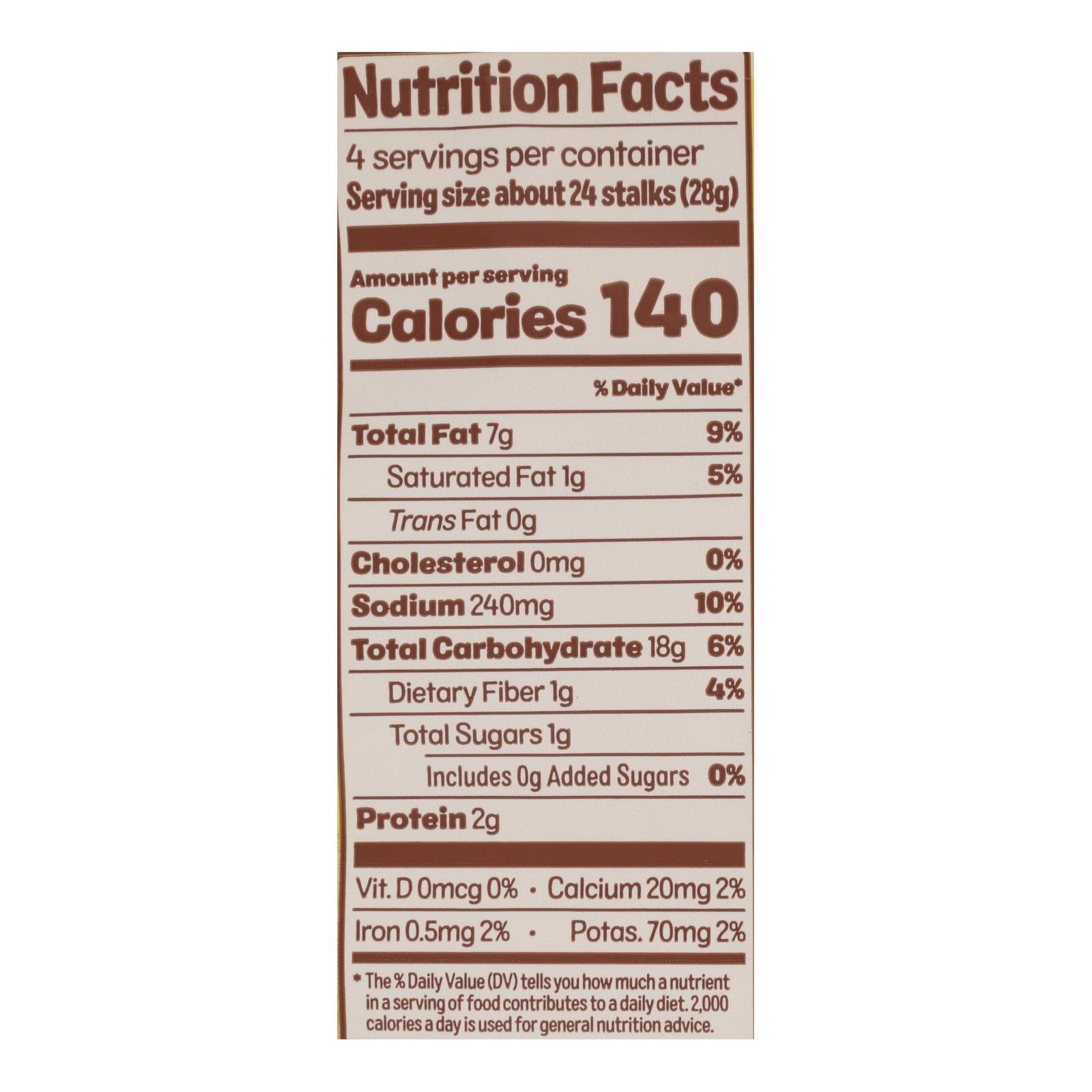 From The Ground Up - Stalk Chddar Cauliflower - Case of 12 - 4 OZ