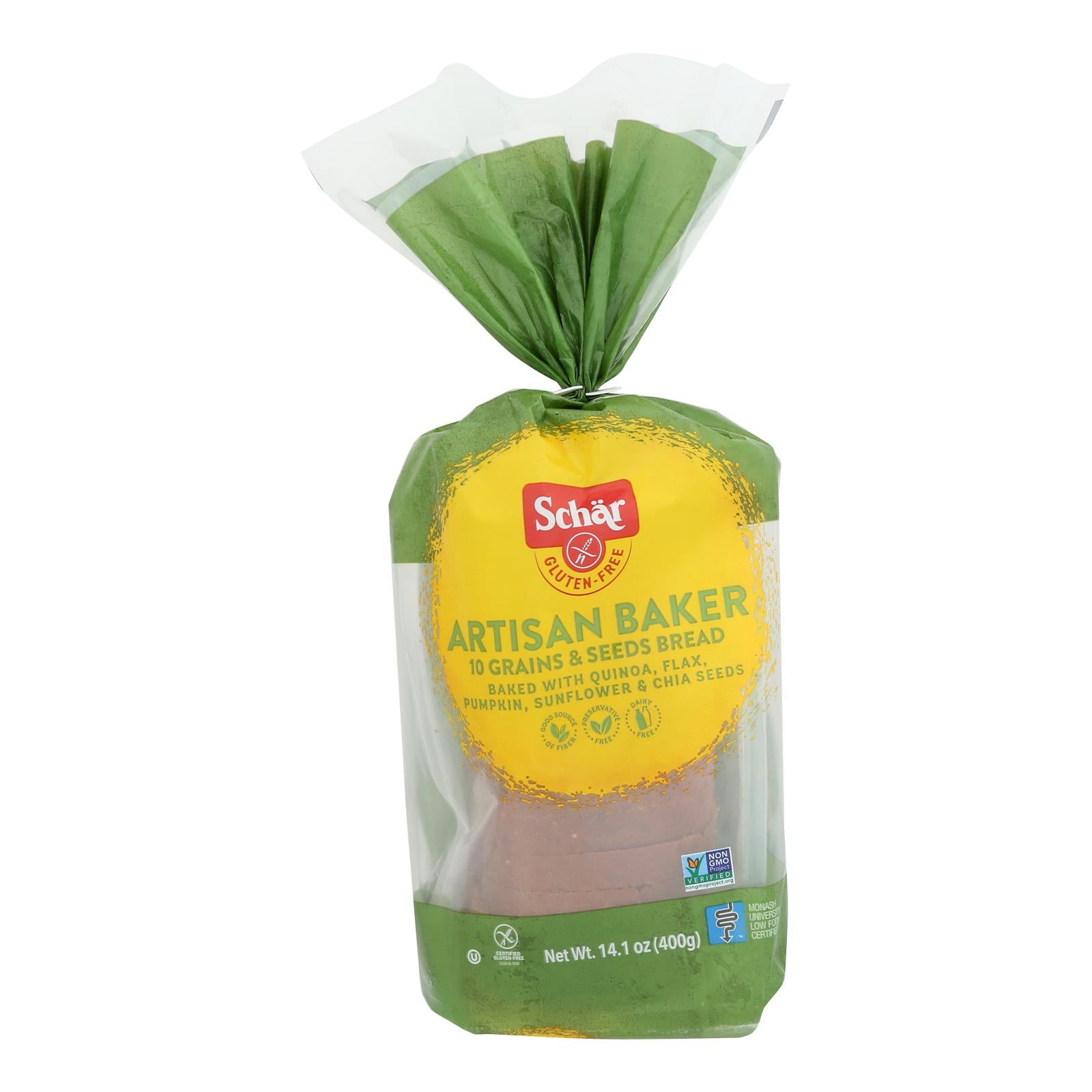 Schar - Bread Artsn Bkr 10grn&sds - Case Of 8-14.1 Oz