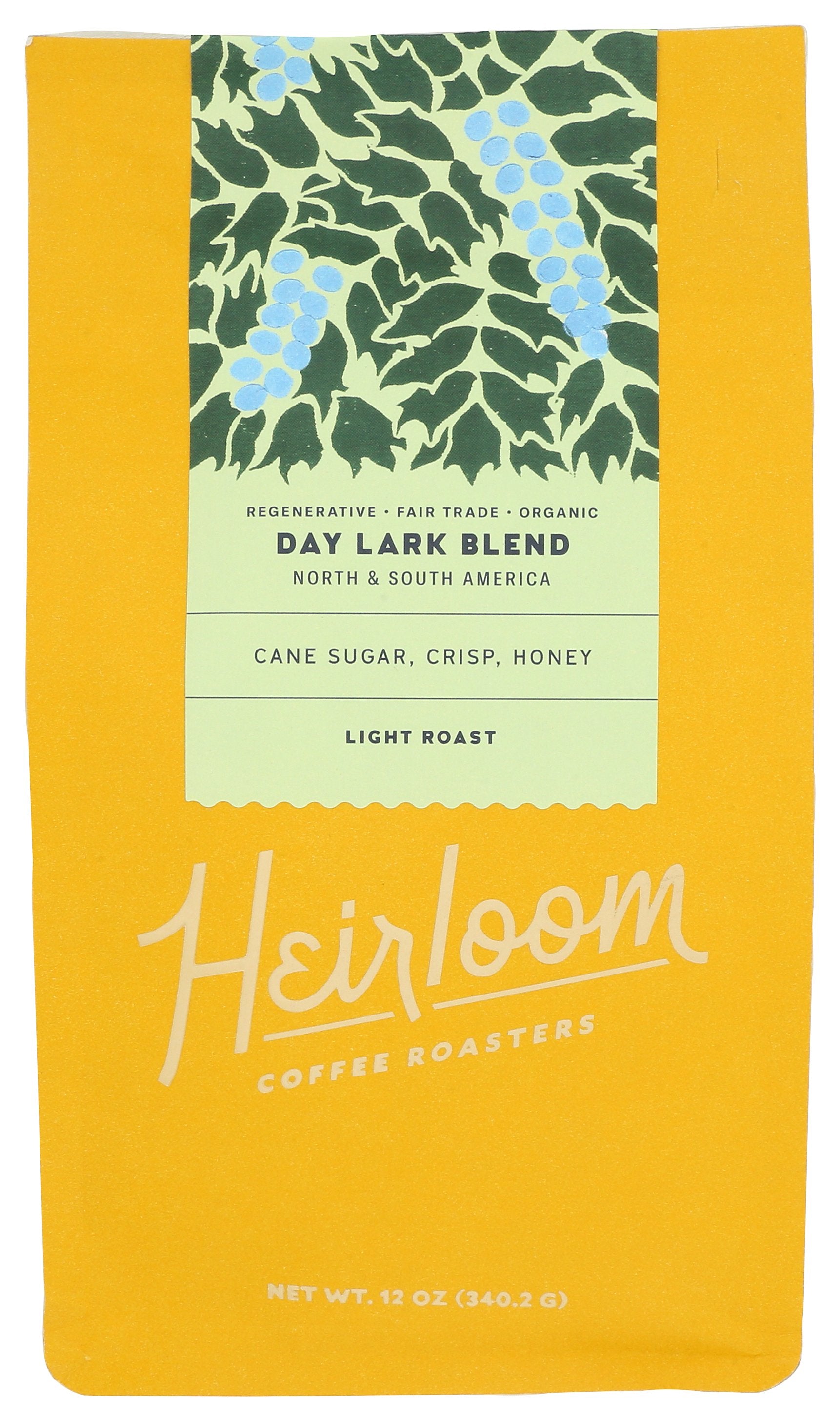 HEIRLOOM COFFEE DAYLARK BLEND - Case of 6