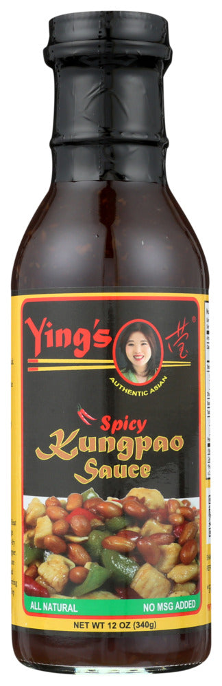 Ying' Spicy Kung Pao Sauce - Case of 6 - 12 OZ