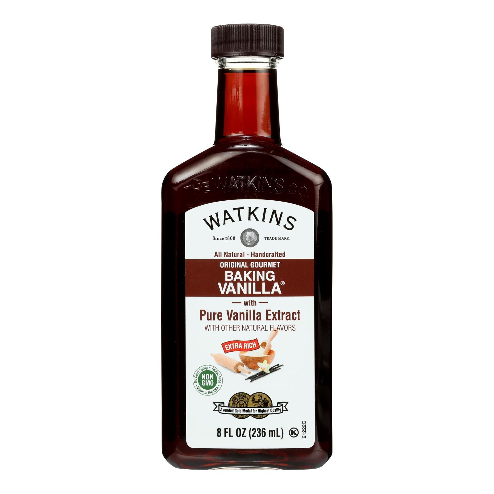 J. R. Watkins Original Gourmet Baking Vanilla - 1 Each - 8 Fz