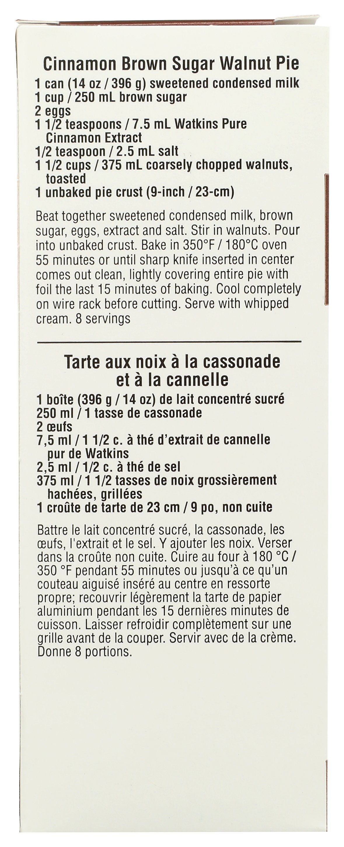 WATKINS EXTRACT PURE CINNAMON - Case of 6