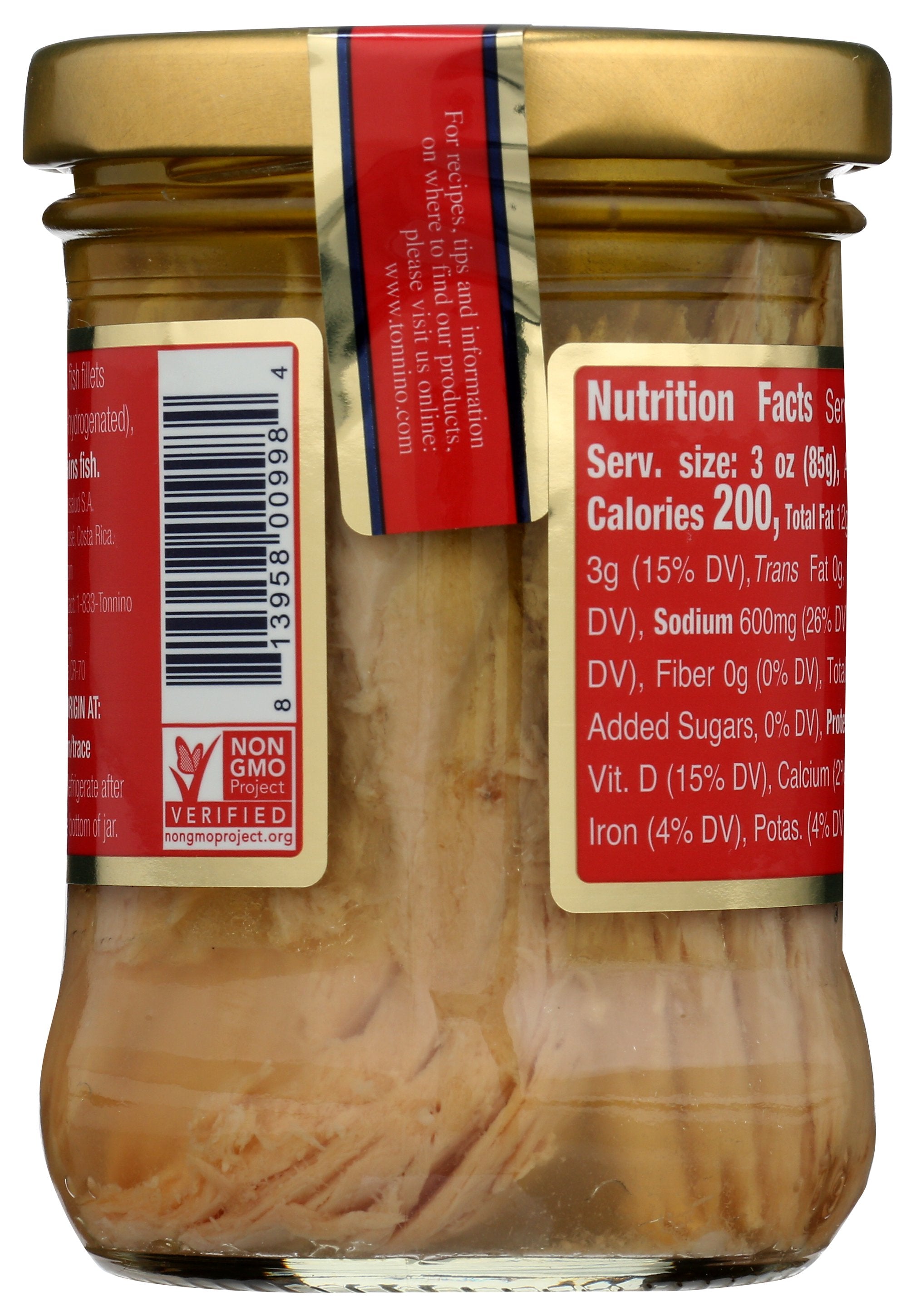 TONNINO TUNA FLT OOIL VNTRSCA FAD - Case of 6