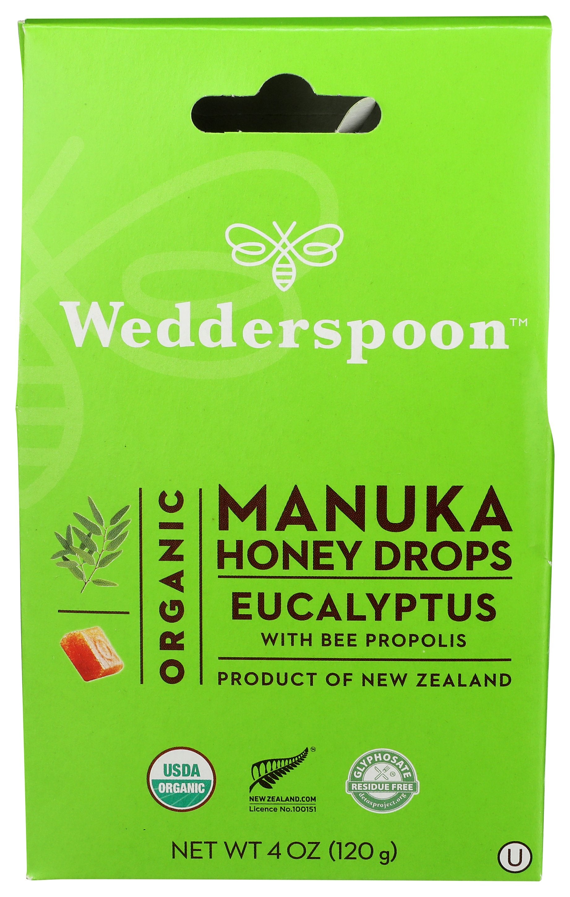 WEDDERSPOON DROP MANUKA EUCALPTUS - Case of 6