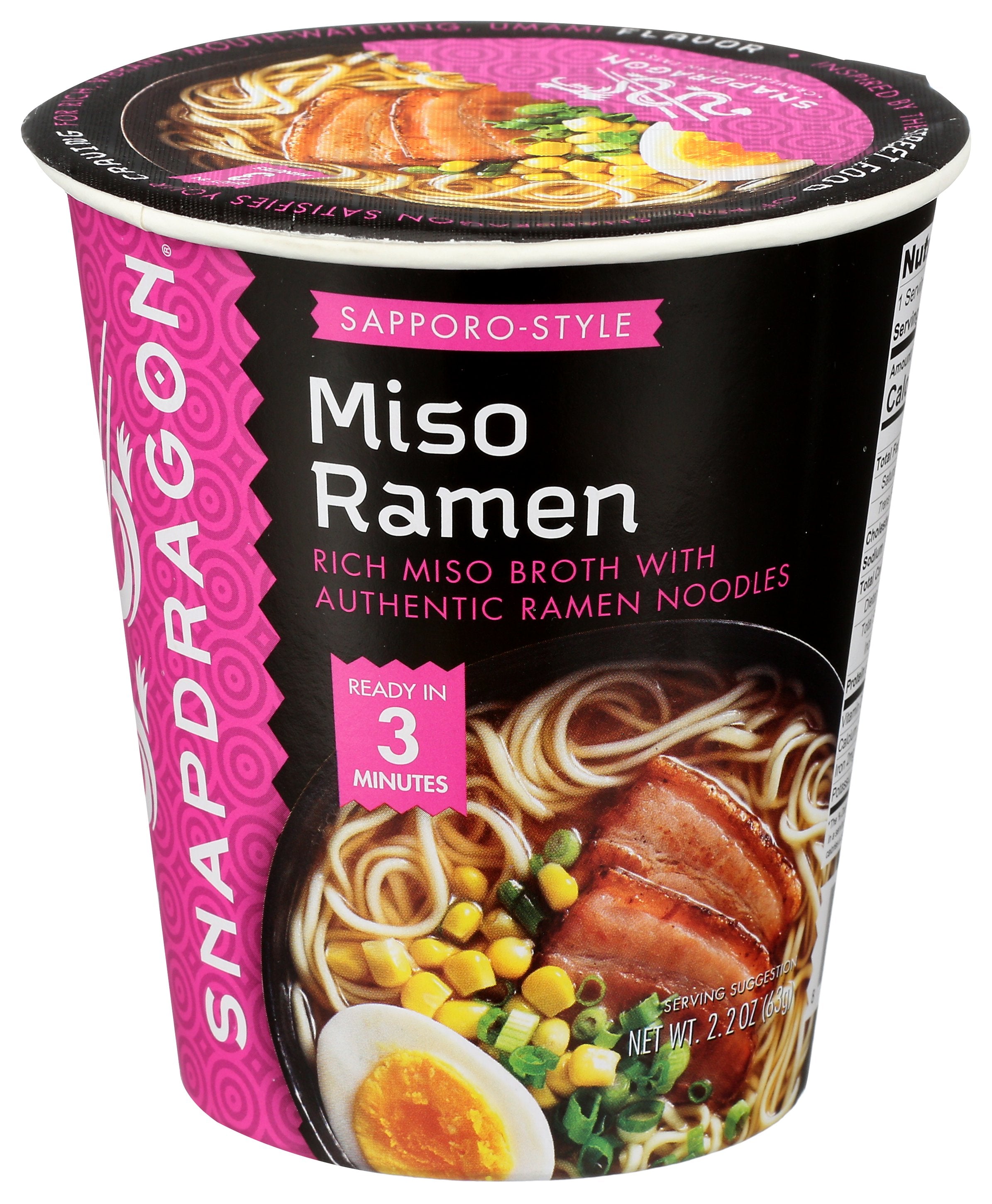 SNAPDRAGON RAMEN MISO CUP - Case of 6