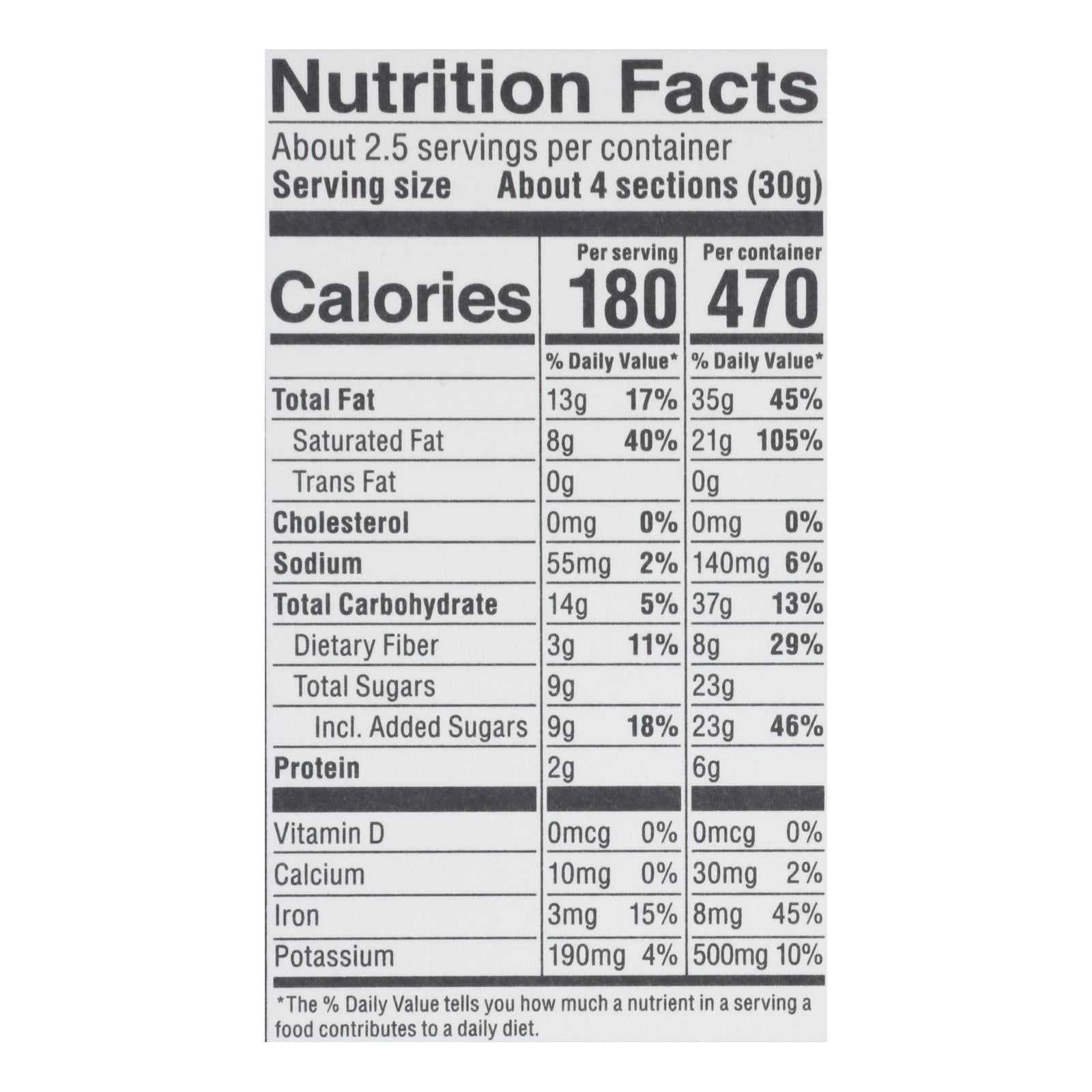 Alter Eco Americas Organic Chocolate Bar - Deep Dark Sea Salt - 2.82 oz Bars - Case of 12