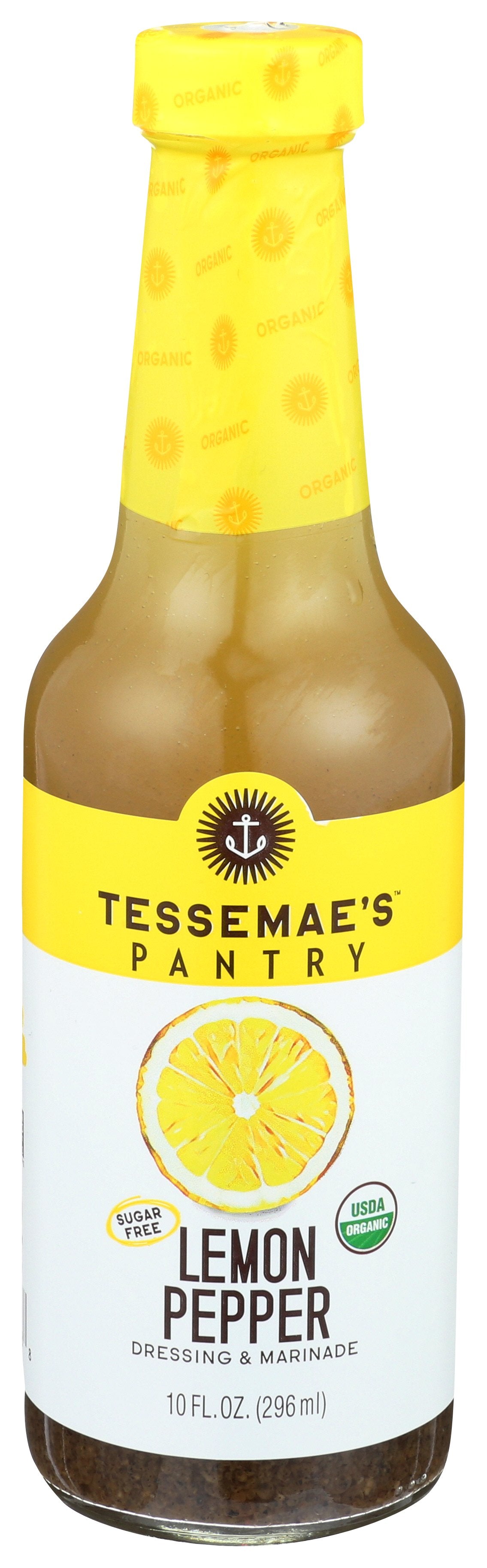 TESSEMAES DRESSING LEMON PEPPER - Case of 6