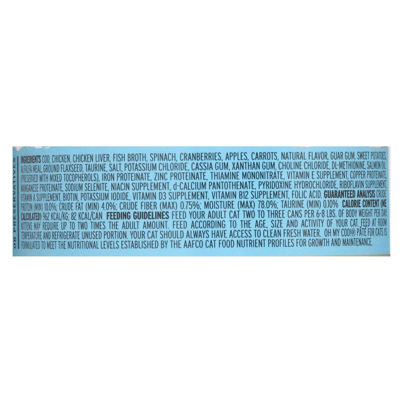 I And Love And You Oh My Cod - Recipe - Case Of 24 - 3 Oz.