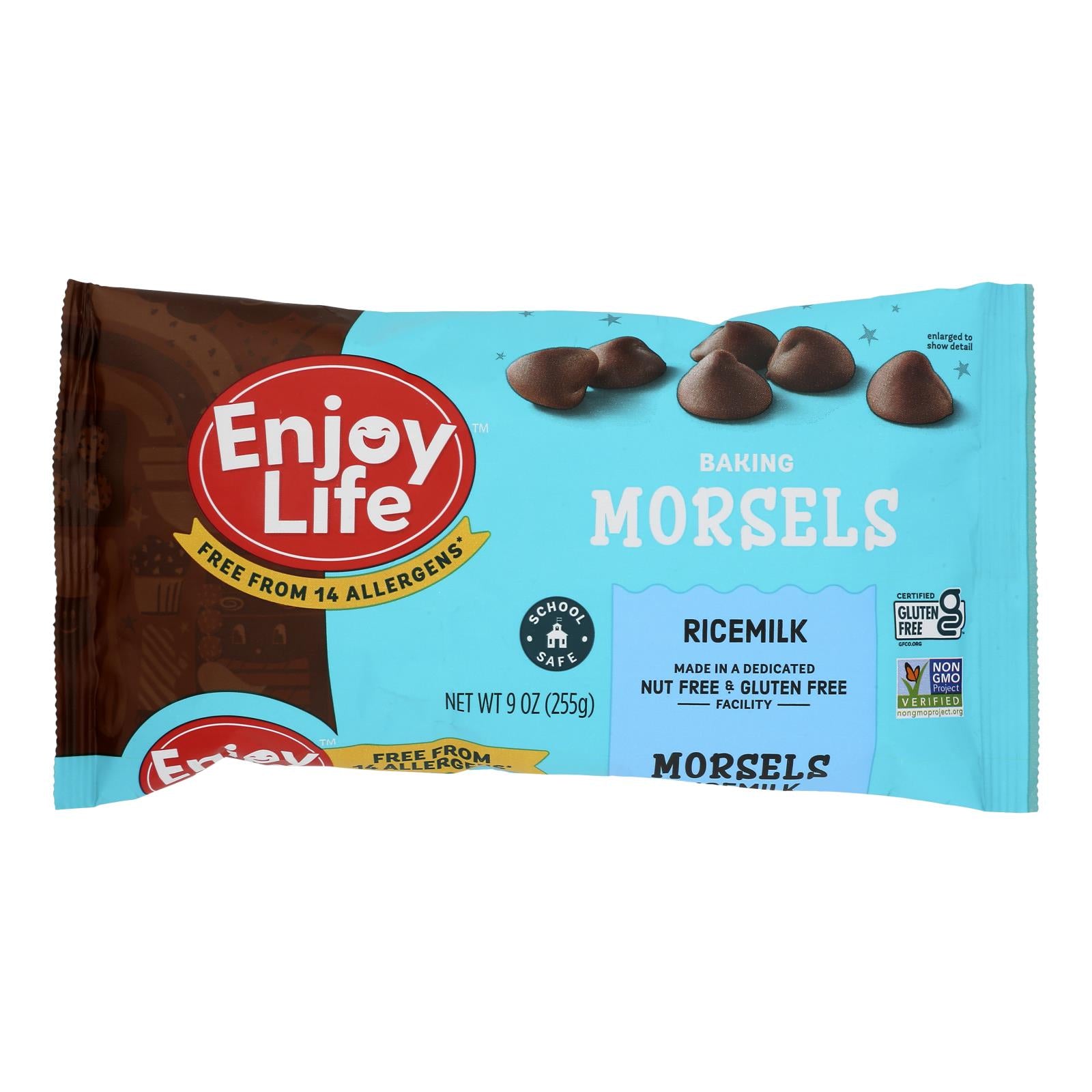Enjoy Life Ricemilk Chocolate Morsels - 12 Pack, 9 oz