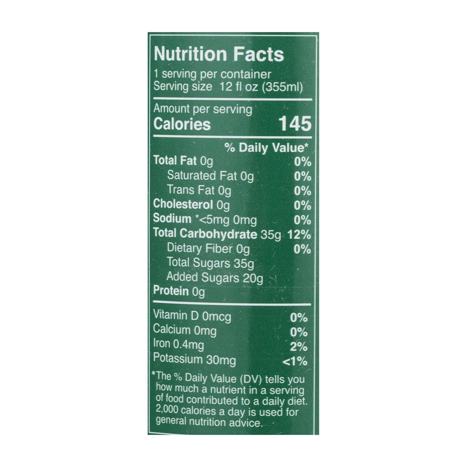 Reed's Ginger Beer Ginger Brew - Stronger - Case of 6 - 12 Fl oz.