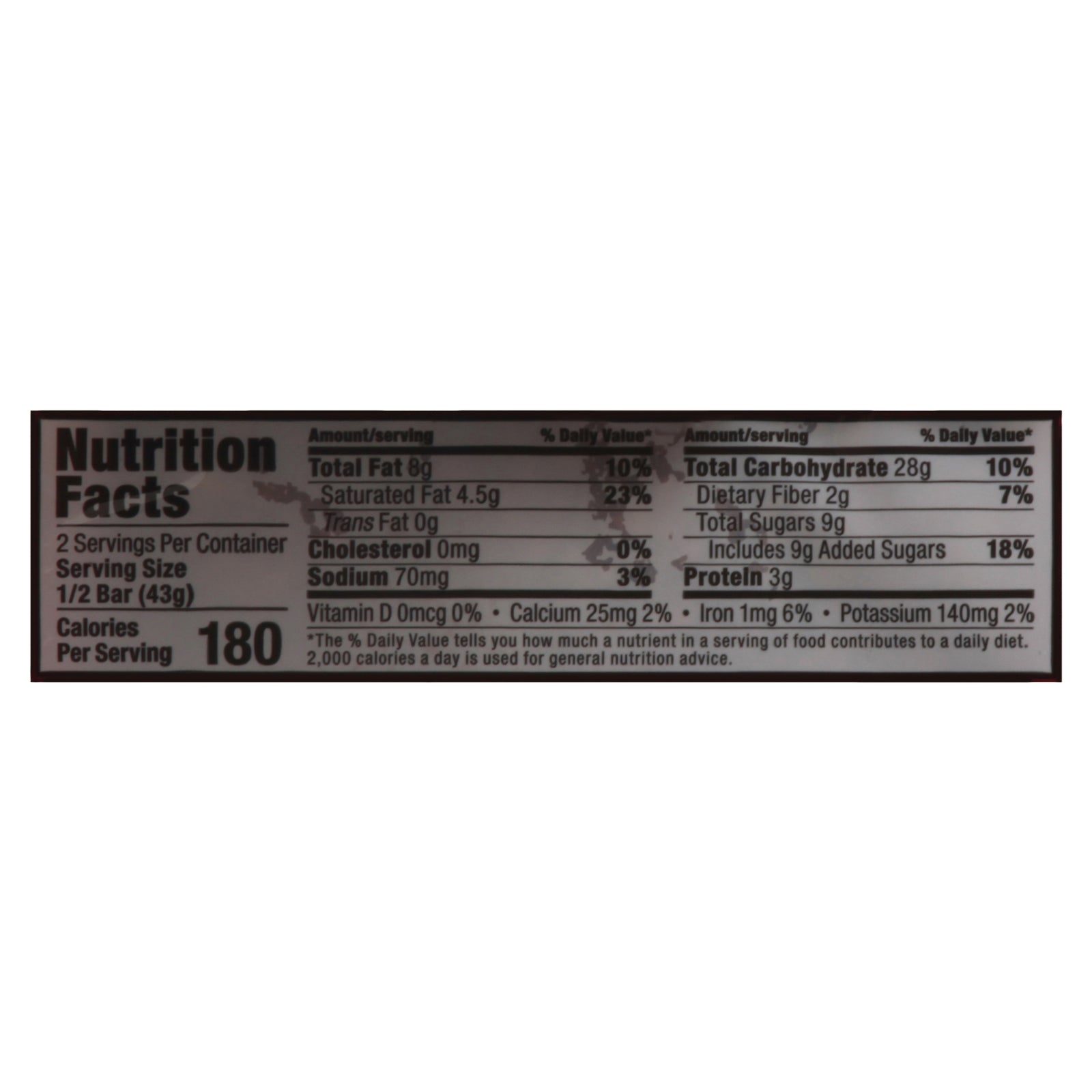 Bobo's Oat Bars - Oat Bar Chocolate Brownie Gluten Free - Case of 12-3 OZ