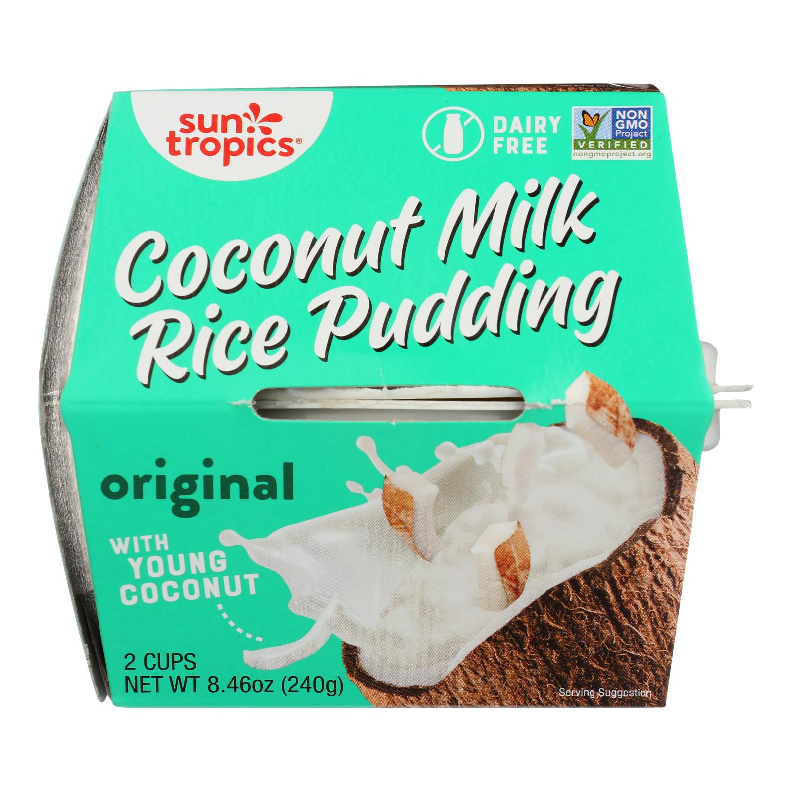 Sun Tropics Ready-To-Eat Coconut Rice Pudding - Case of 6 - 8.46 OZ