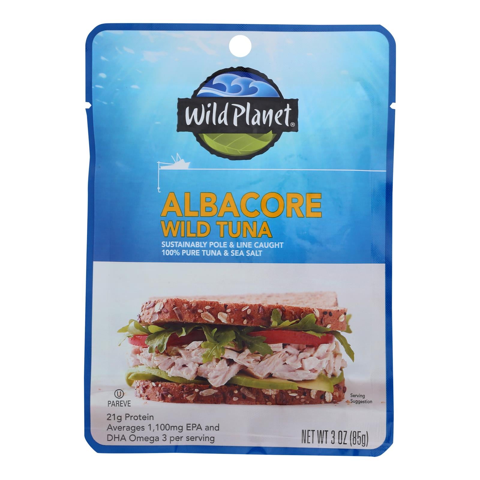 Wild Planet Wild Albacore Tuna - Case Of 24 - 3 Oz