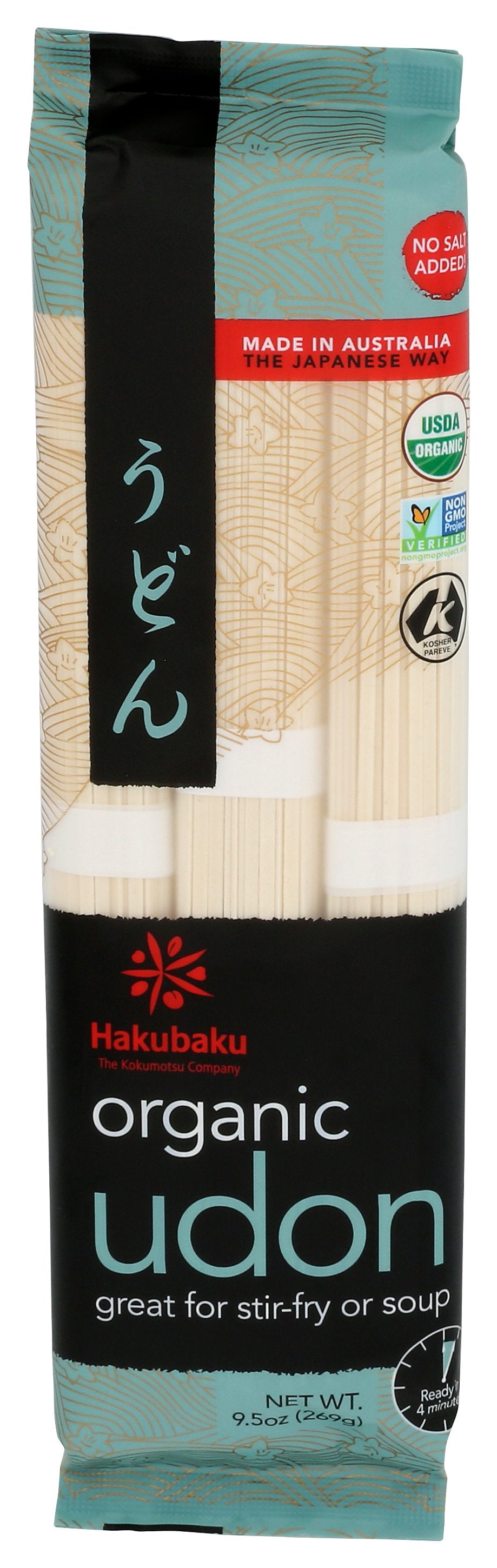 HAKUBAKU NOODLE WHT UDON - Case of 4