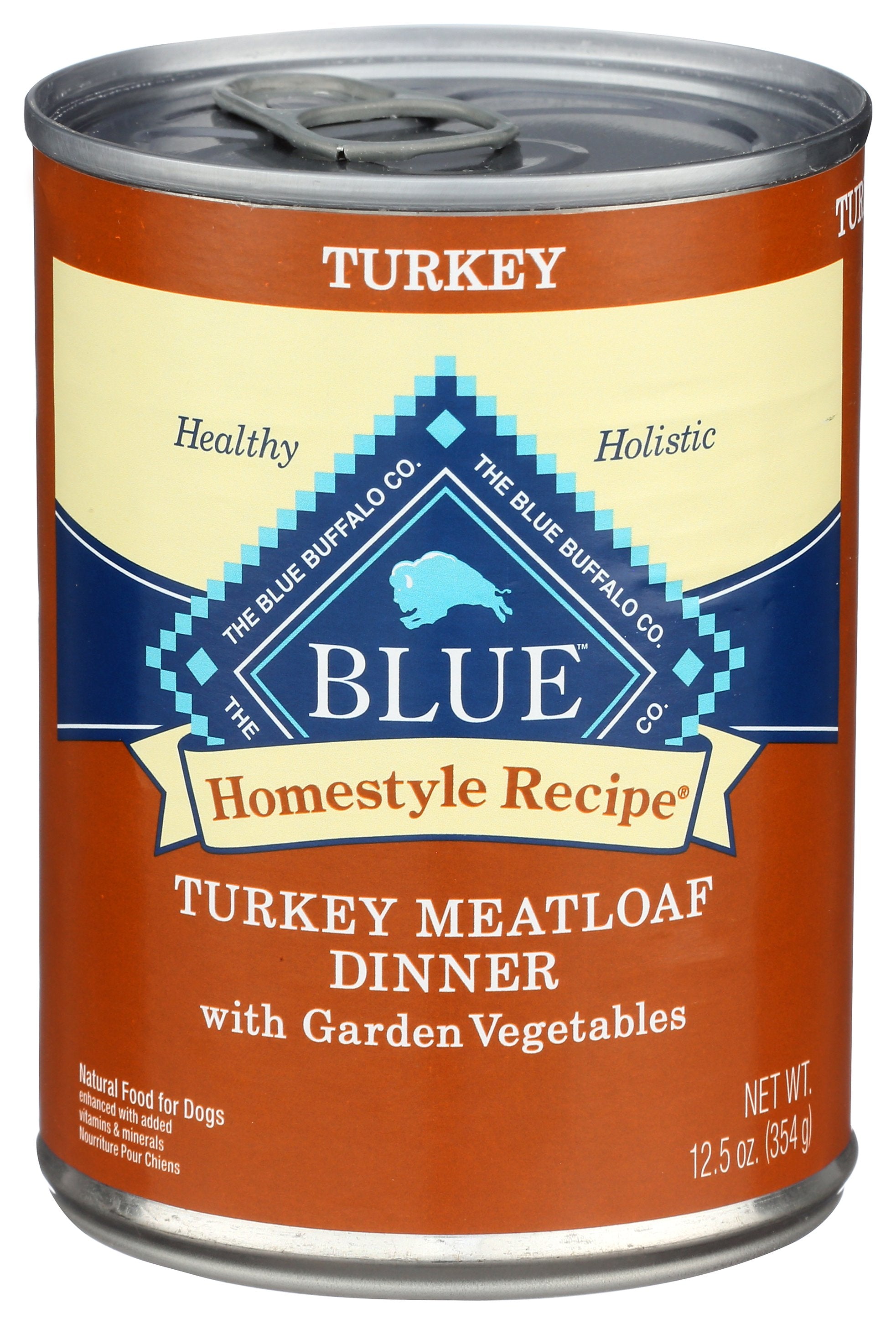 BLUE BUFFALO DOG FOOD TRKY MEATLOAF - Case of 12