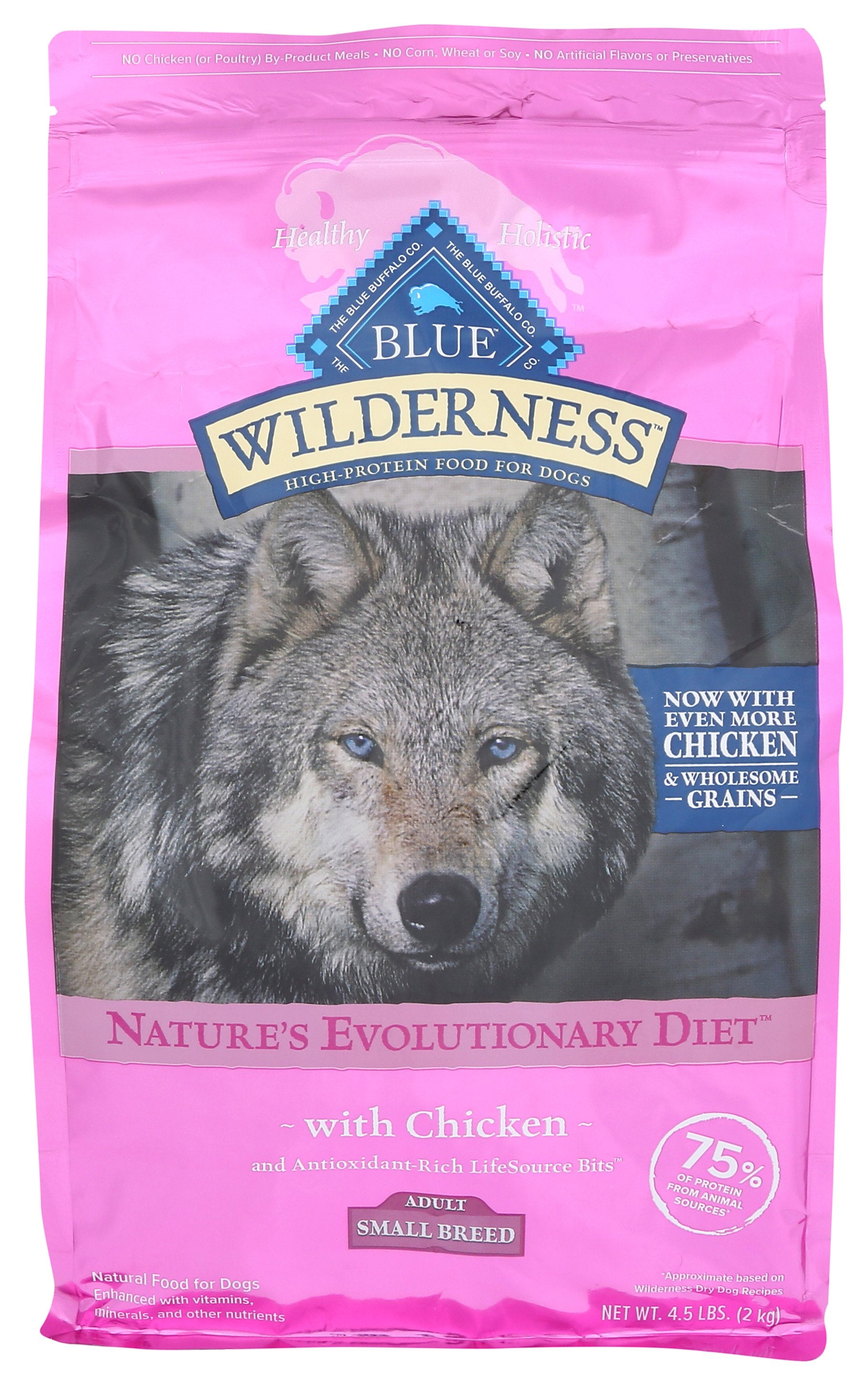 BLUE BUFFALO DOG FOOD SM BRD ADLT CHC - Case of 3