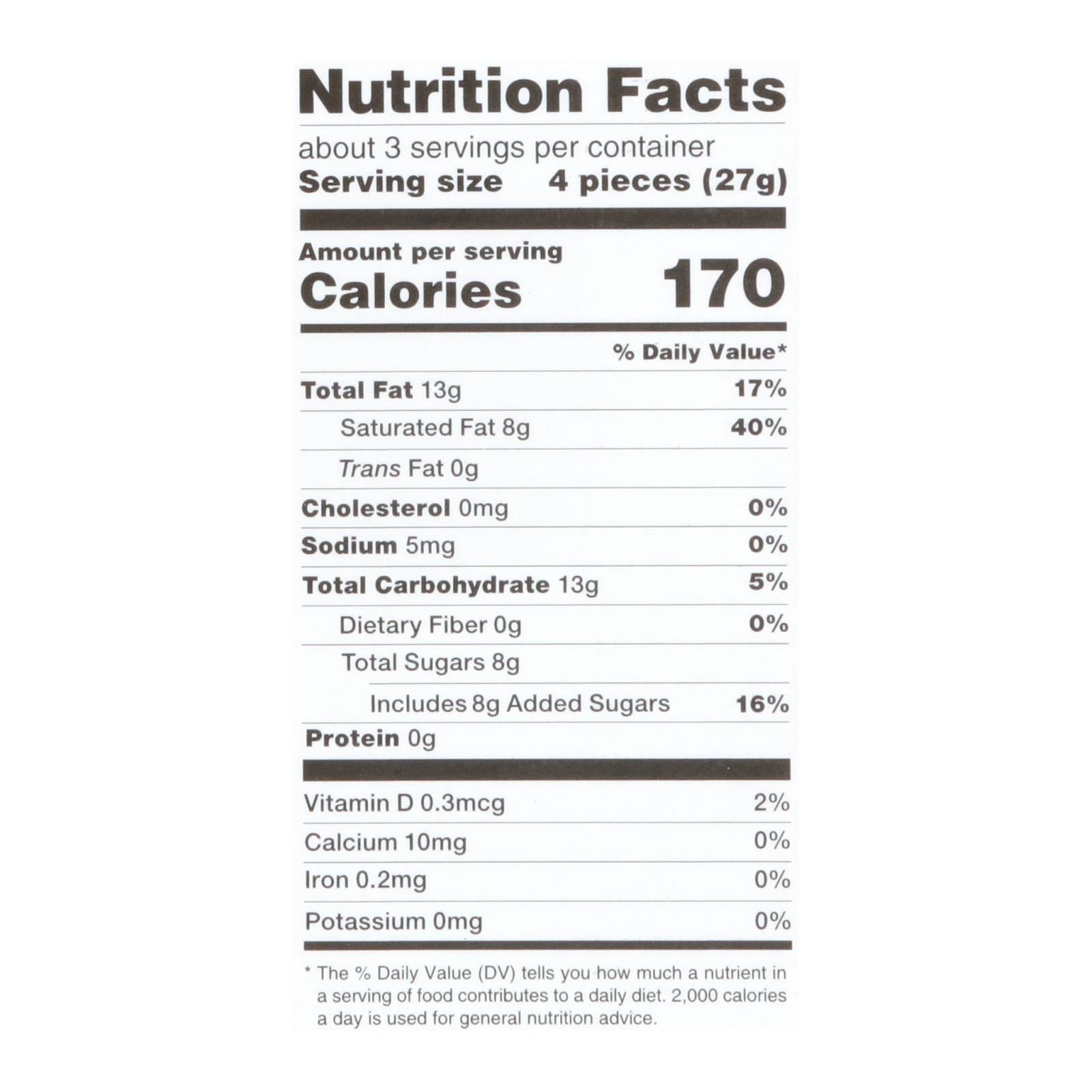 Pascha - Bar White Chocolate Vegan - Case of 10 - 2.82 OZ