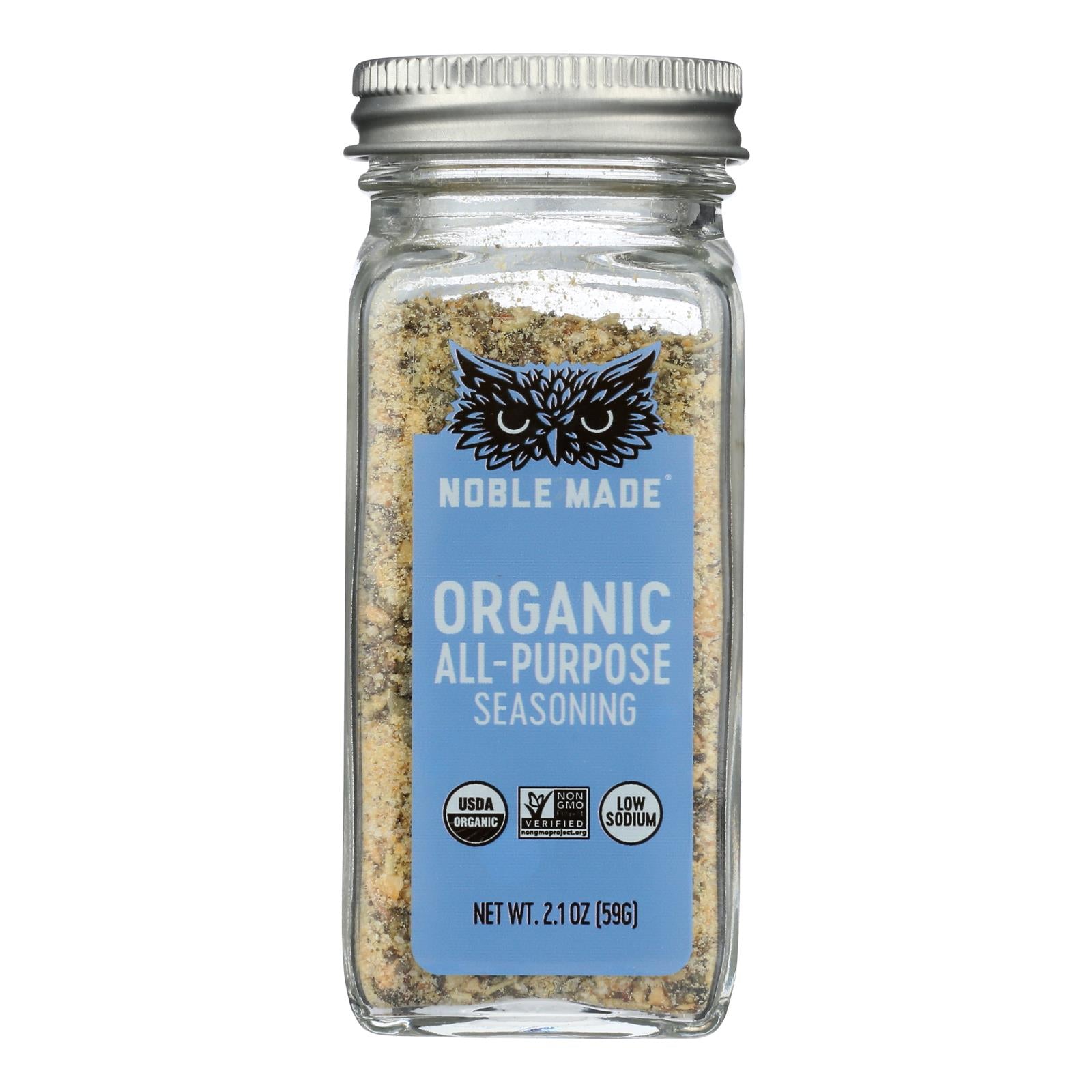 The New Primal - Seasoned Organic Gluten-Free All Purpose - Case of 6-2.1 Ounces