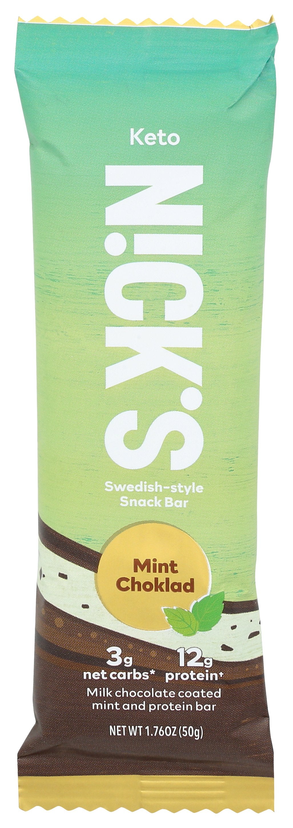 NICKS BAR MINT CHOKLAD - Case of 12