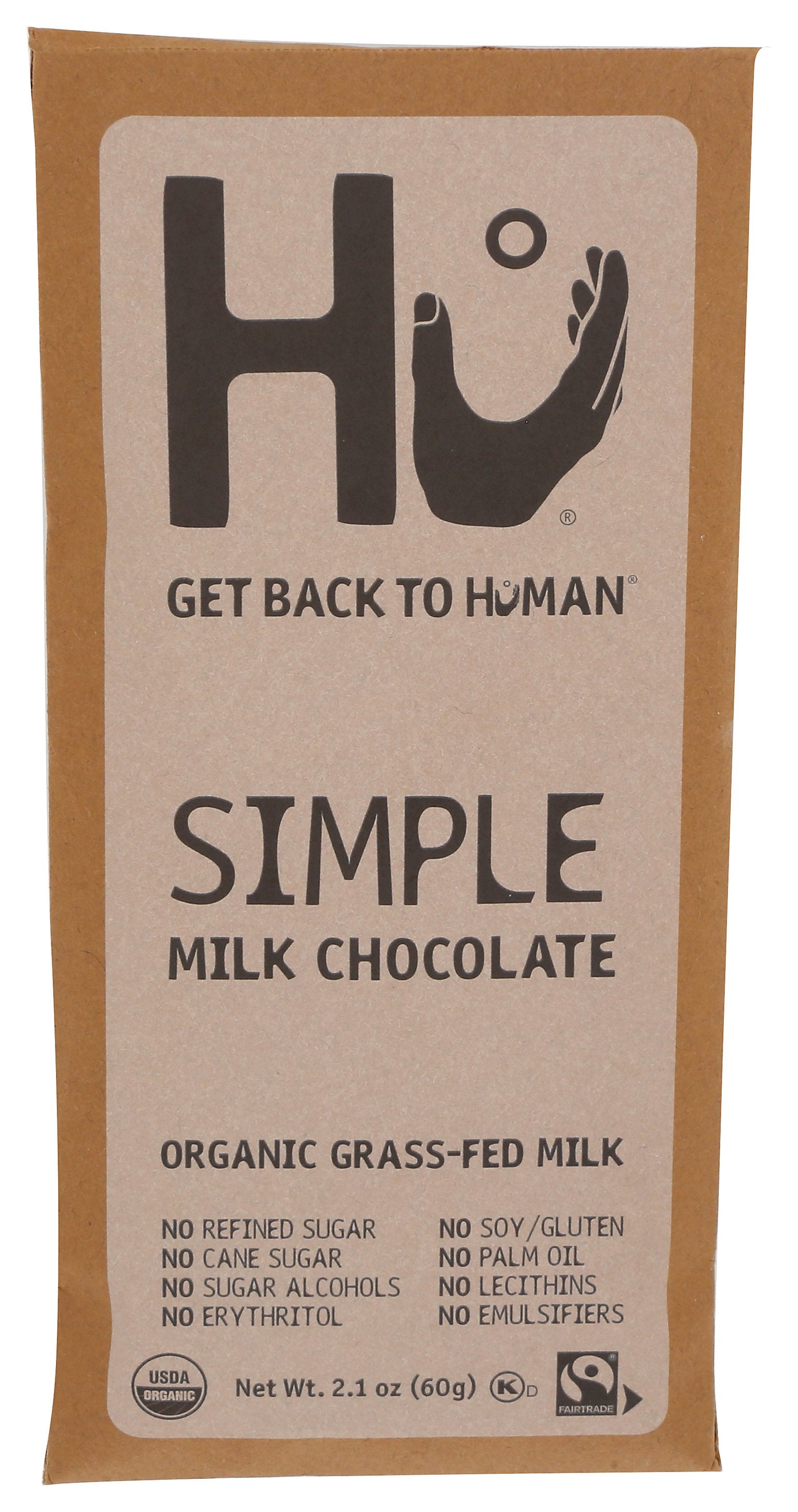 HU BAR MILK CHOC SIMPLE - Case of 6