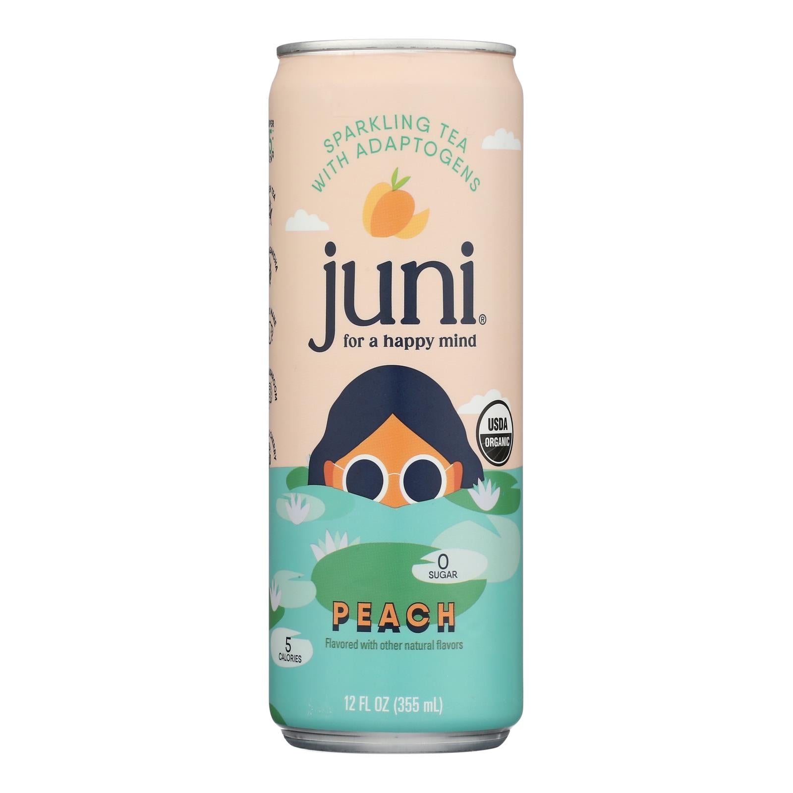 Juni - Sparklng Tea Og2 Peach - CS of 12-12 FZ