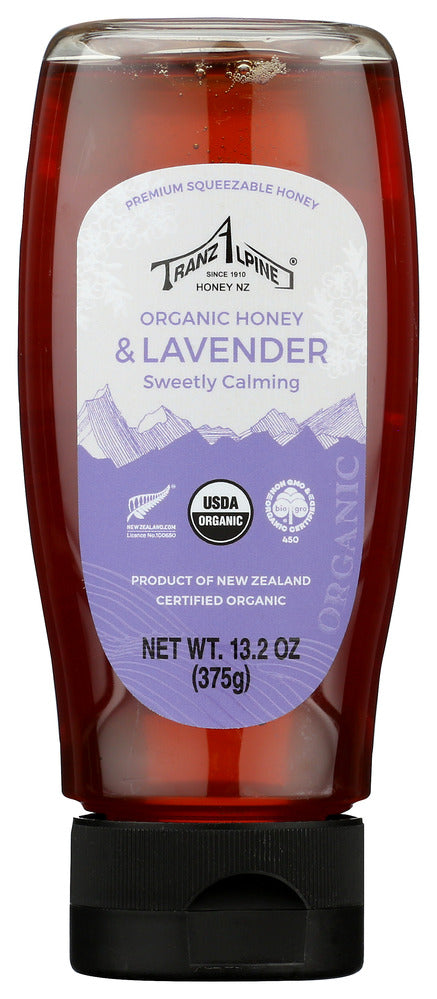 Tranzalpine Honey Lavender Infusion Organic - Case of 12 - 13.2 oz