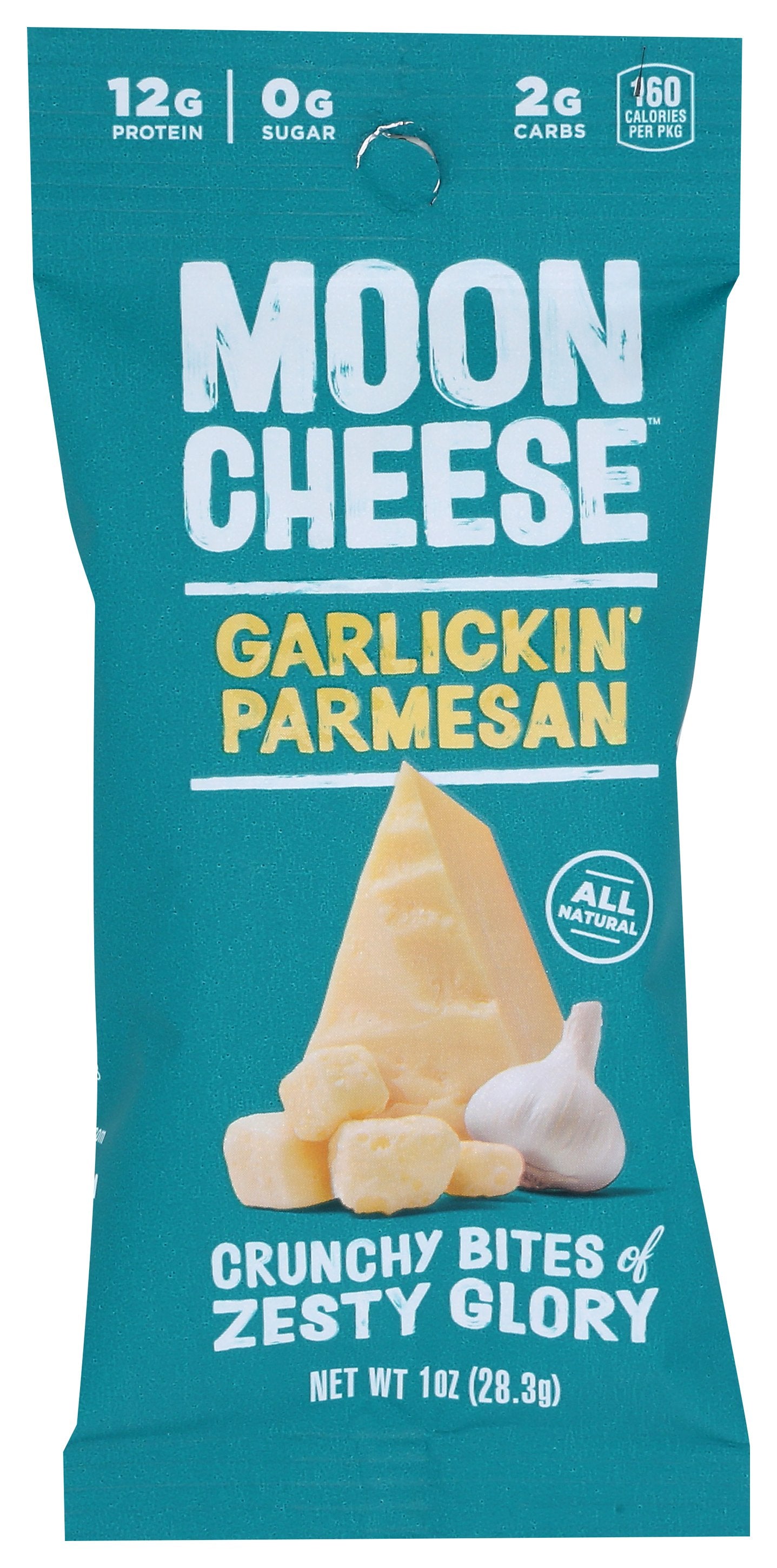 MOON CHEESE CHEESE SNACK GRLC PARM - Case of 12