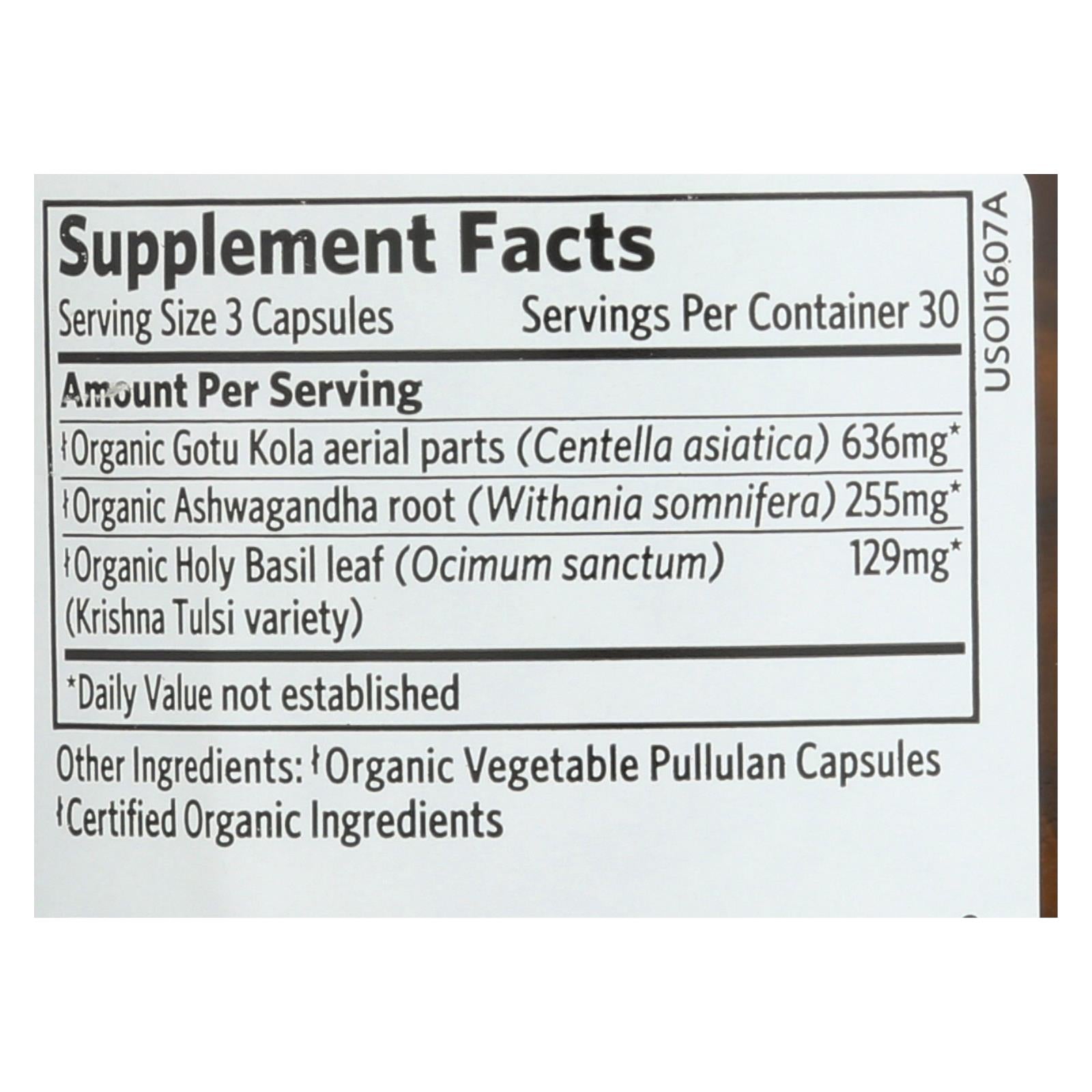 Organic India Whole Herb Supplement, Peaceful Sleep - 1 Each - 90 Vcap