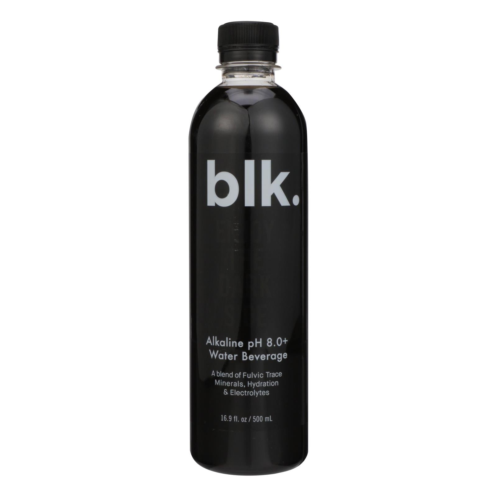 Blk Premium Alkaline Water - Case of 12 - 16.9 FZ